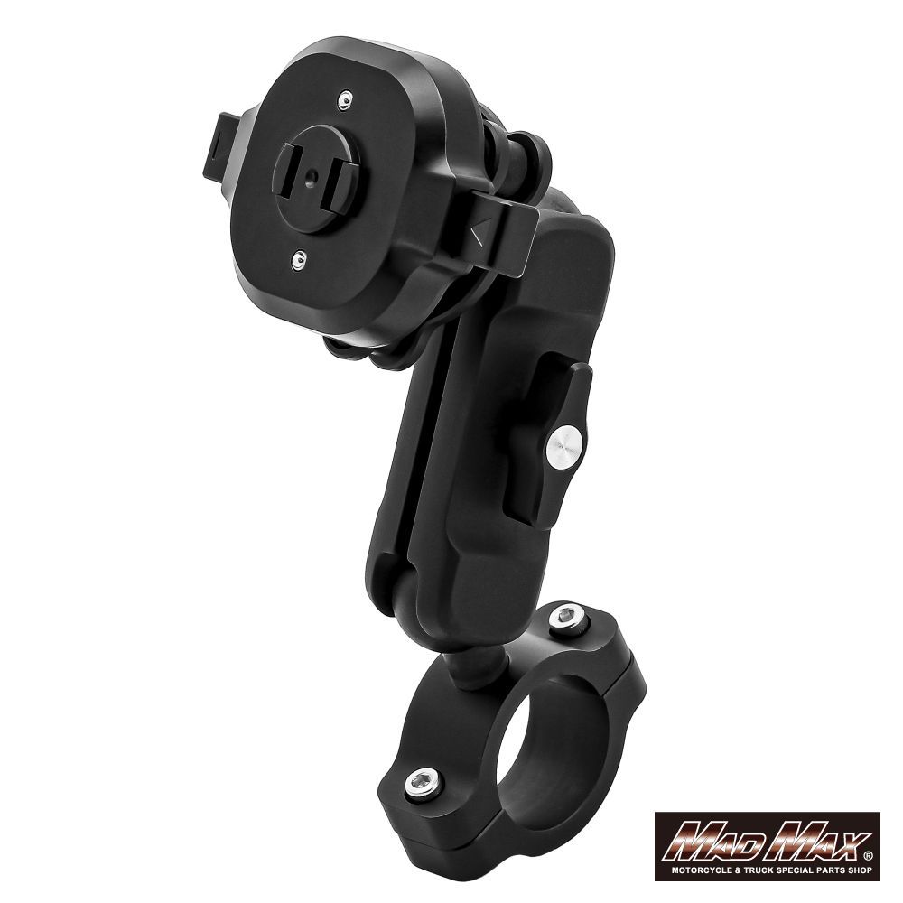 バイク用スマホホルダー Easy Snap MB6 ワンタッチホルダー 衝撃吸収