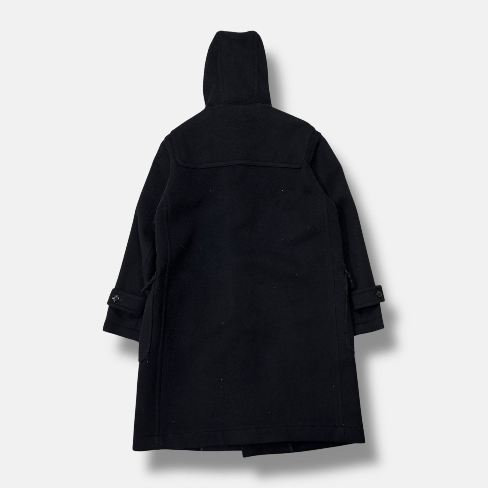 BURBERRY LONDON wool duffle coat ブラック M