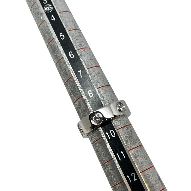  カルティエ Cartier ラブリング8 Pダイヤ ホワイトゴールド 750 WG ジュエリー その他 アクセサリー