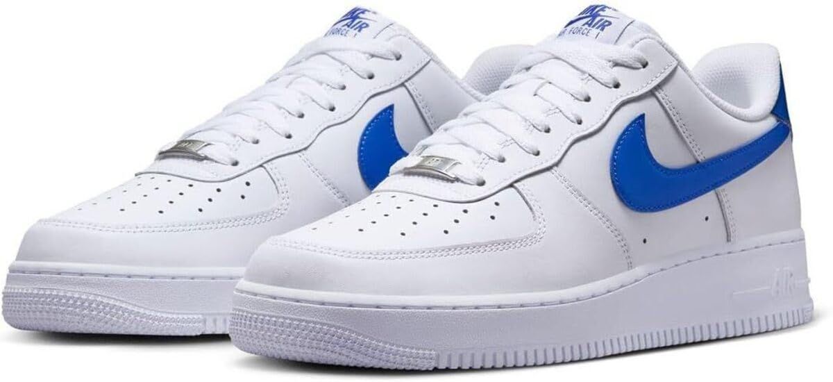 ナイキ エア フォース 1 07 AIR FORCE 1 07 ホワイト ハイパーロイヤル FJ4146-113 27.5cm 27.5 cm