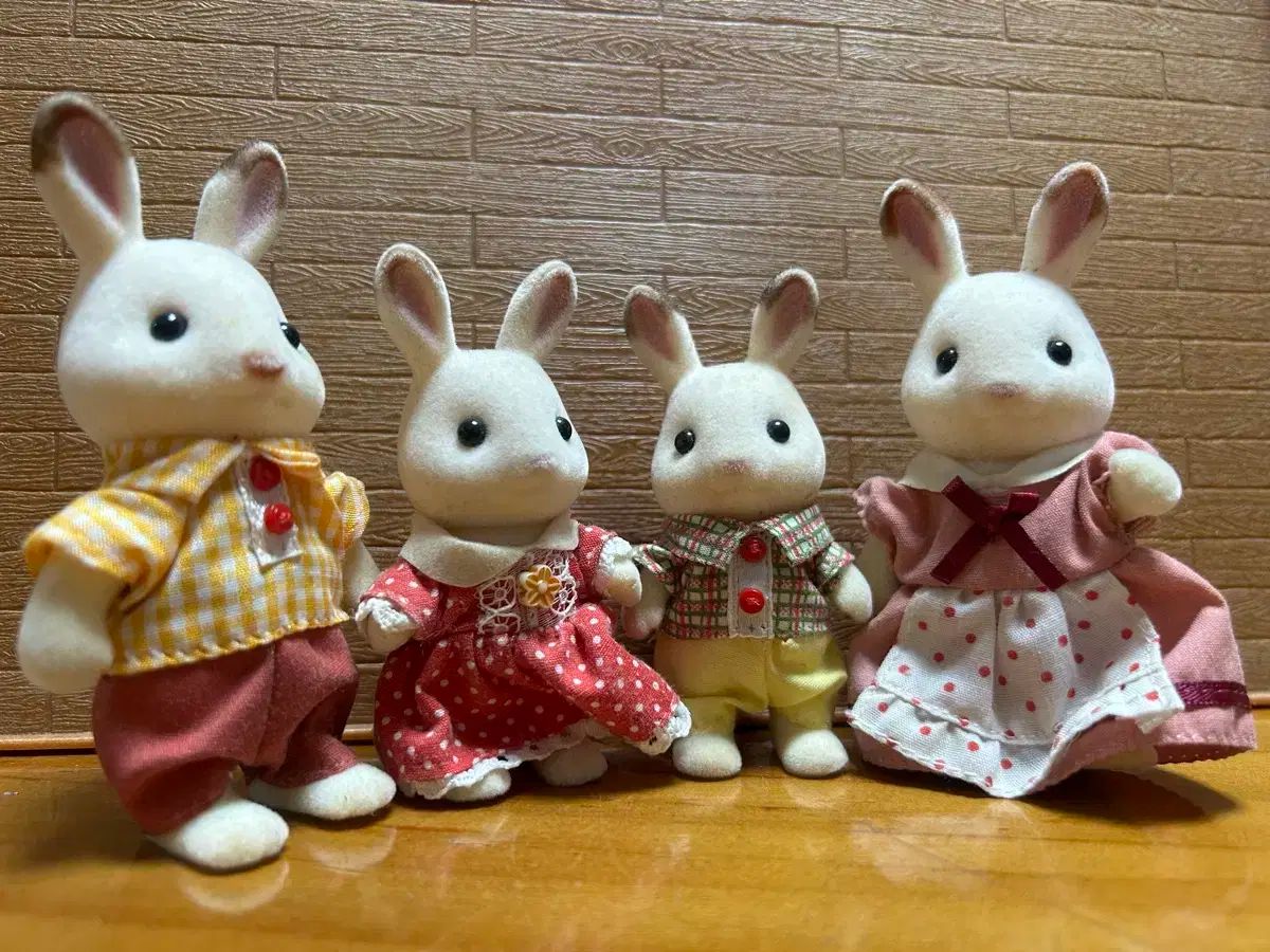 シルバニアファミリー 3階建てのおうち うさぎ ぬいぐるみ まとめ