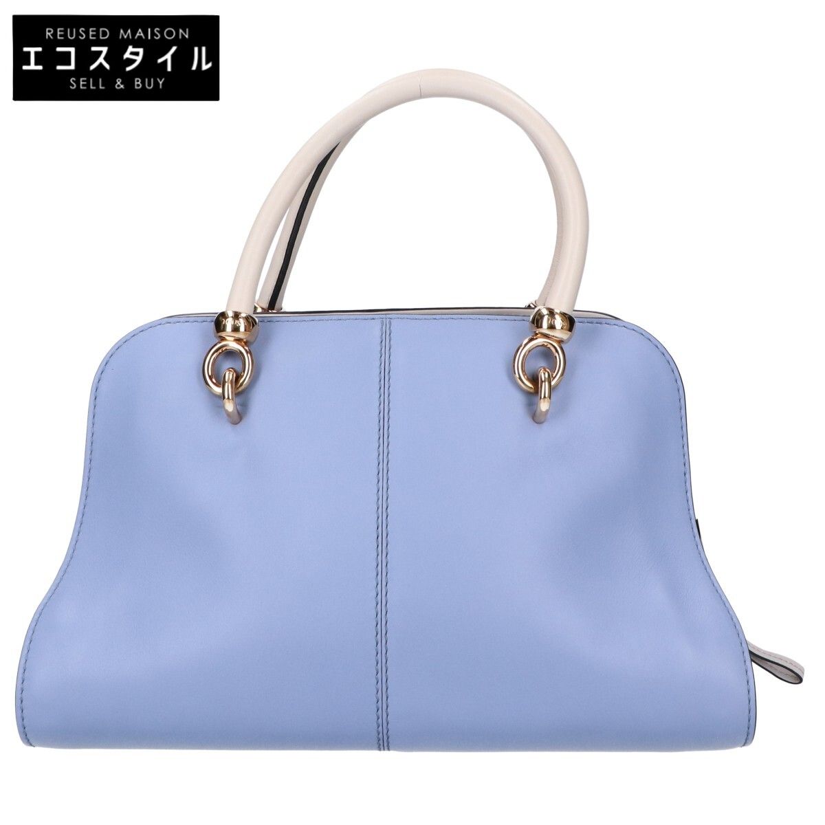 TOD'S トッズ 【美品】SELLA セラ バイカラー レザー 2WAYショルダー