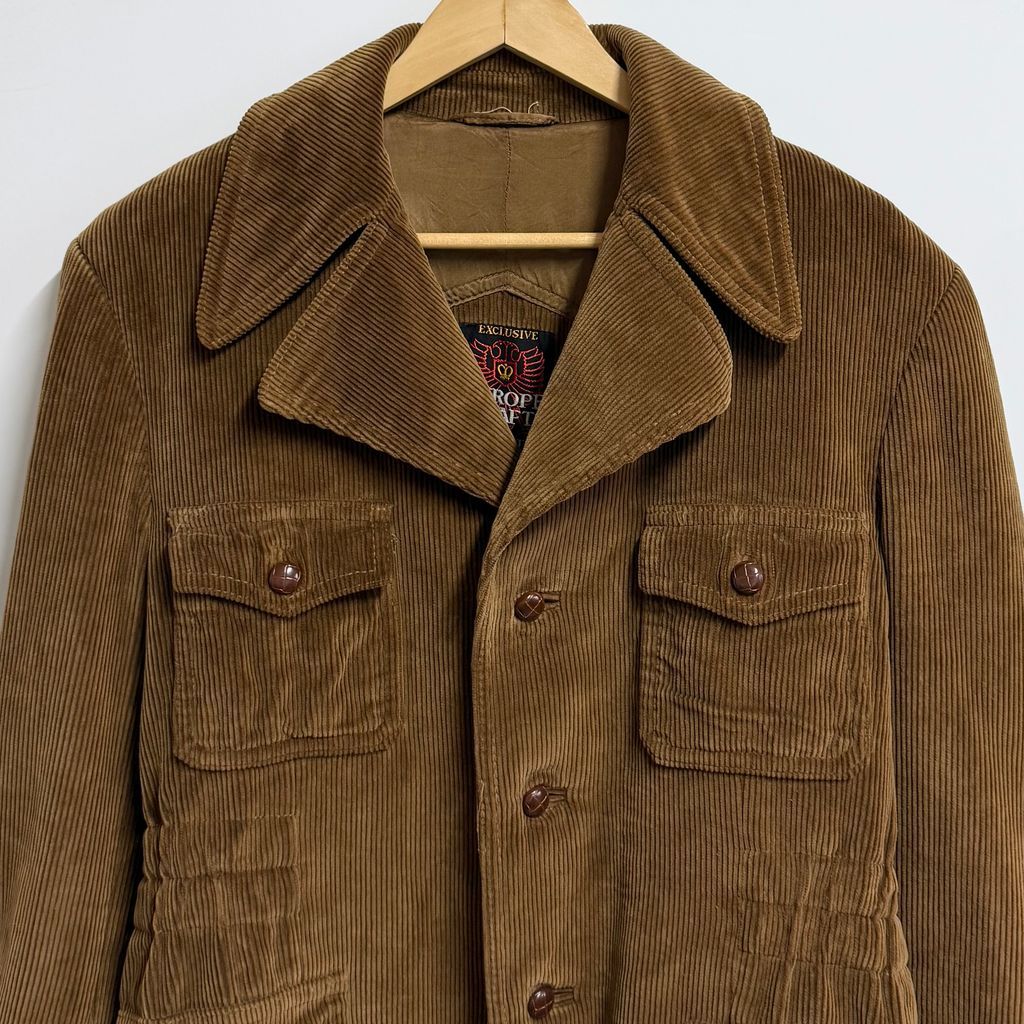 コーデュロイジャケット サファリジャケット