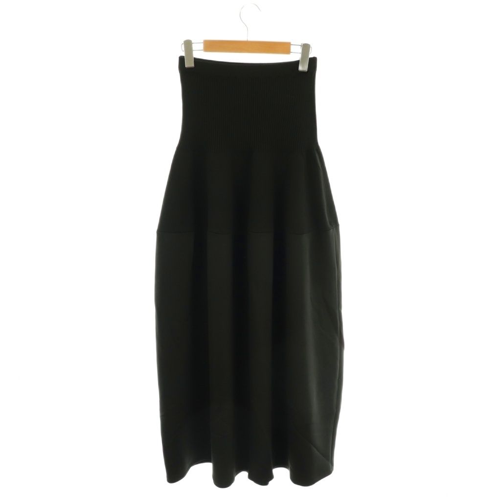 ダイアグラム グレースコンチネンタル Diagram GRACE 24 AW ベアニットワンピース ロング 切替 36 ブラック DF OS