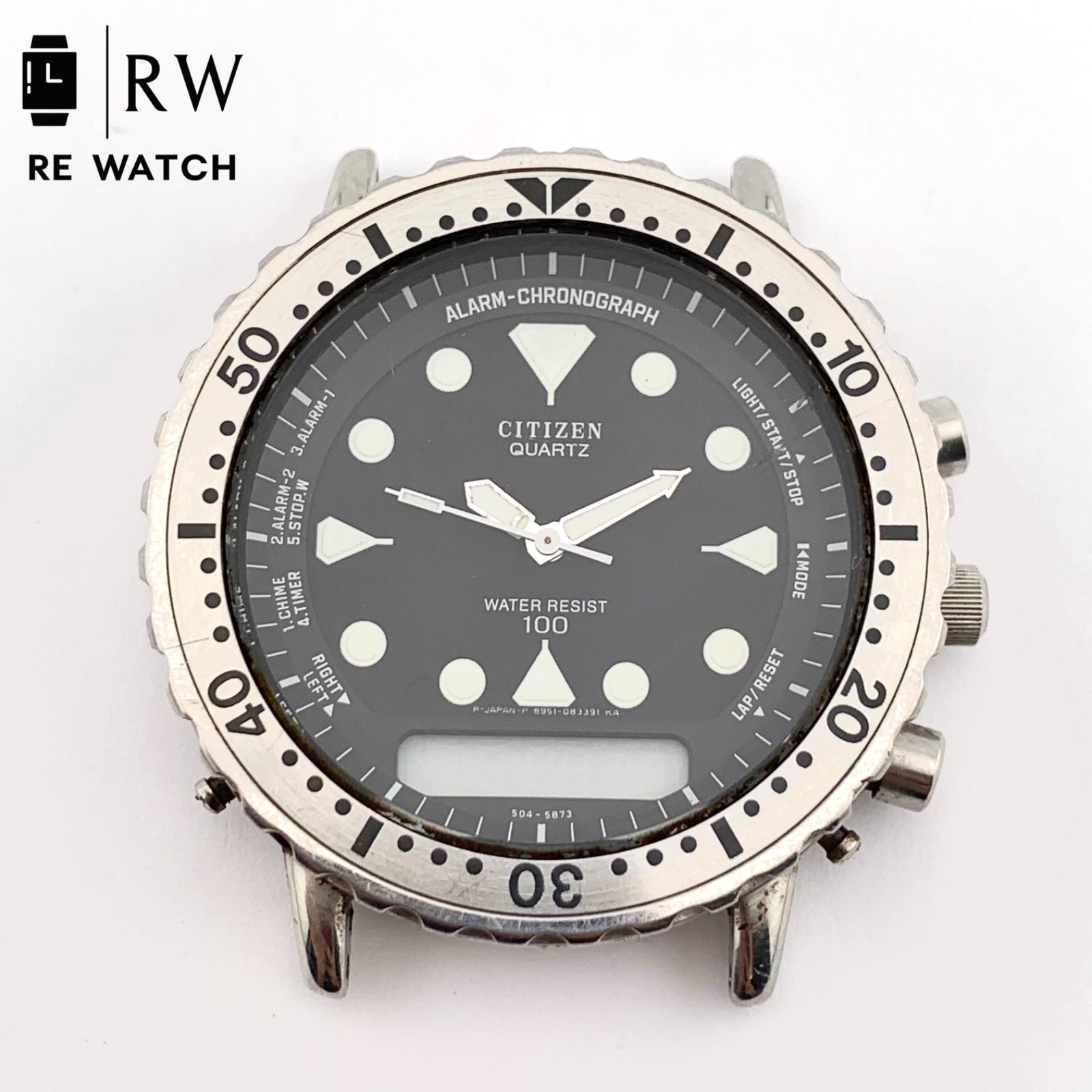 CITIZEN シチズン デジアナ GN-4W-U Yahoo!オークション ジャンク 