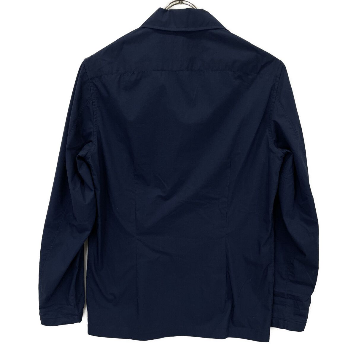 LARDINI ラルディーニ ﾈｲﾋﾞｰ ﾌﾞｰﾄﾆｴｰﾙ ｺｯﾄﾝ×ﾎﾟﾘｴｽﾃﾙ ﾃｰﾗｰﾄﾞｼﾞｬｹｯﾄ XS