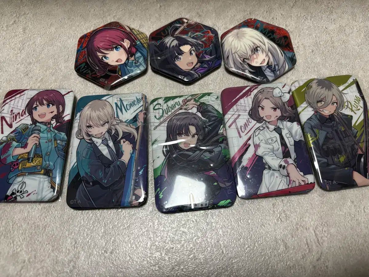 発送不可 ガールズバンドクライ 缶バッジ まとめ