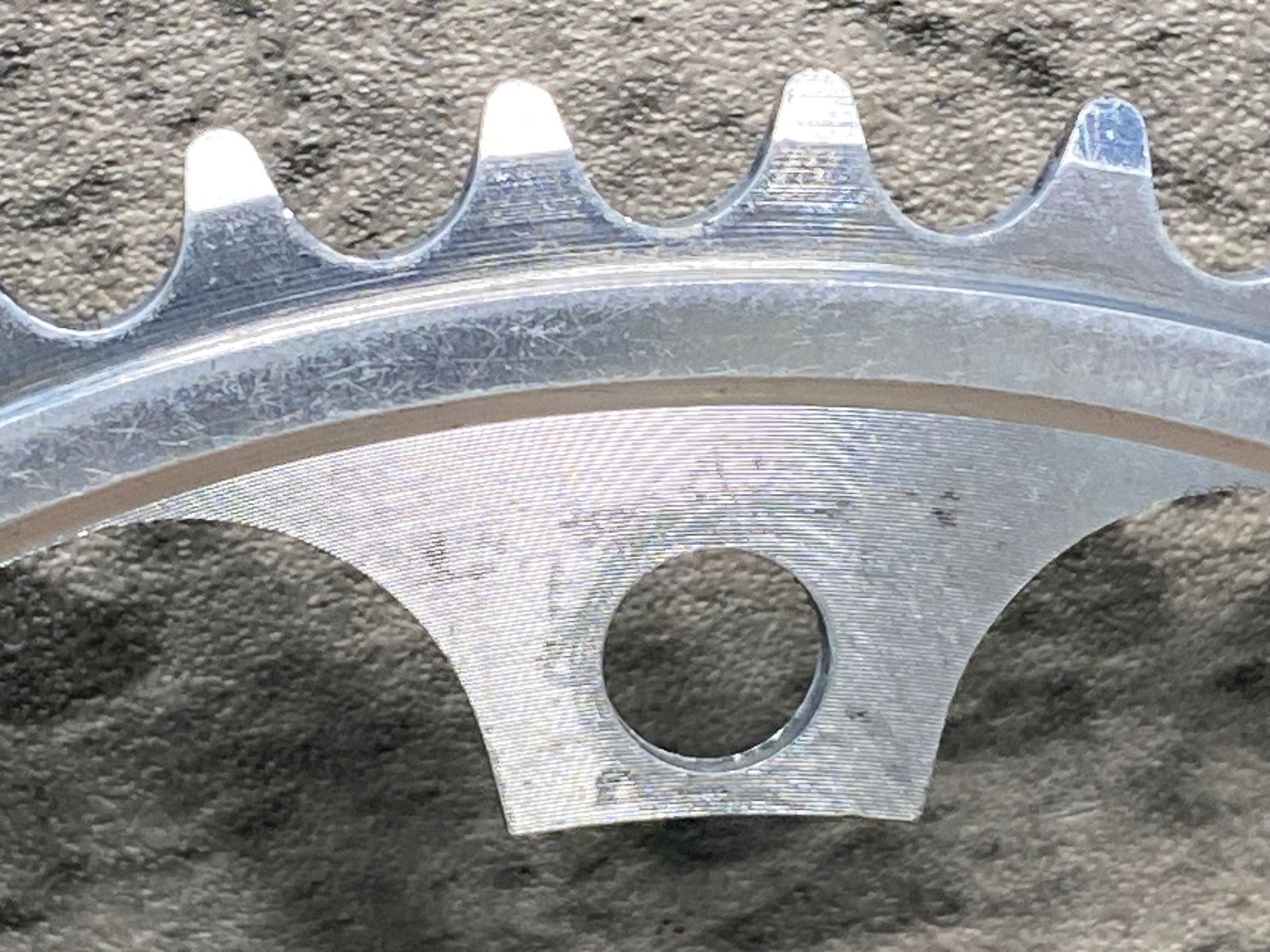 JM571 シマノ SHIMANO チェーンリング 47T 厚歯 njs - メルカリ