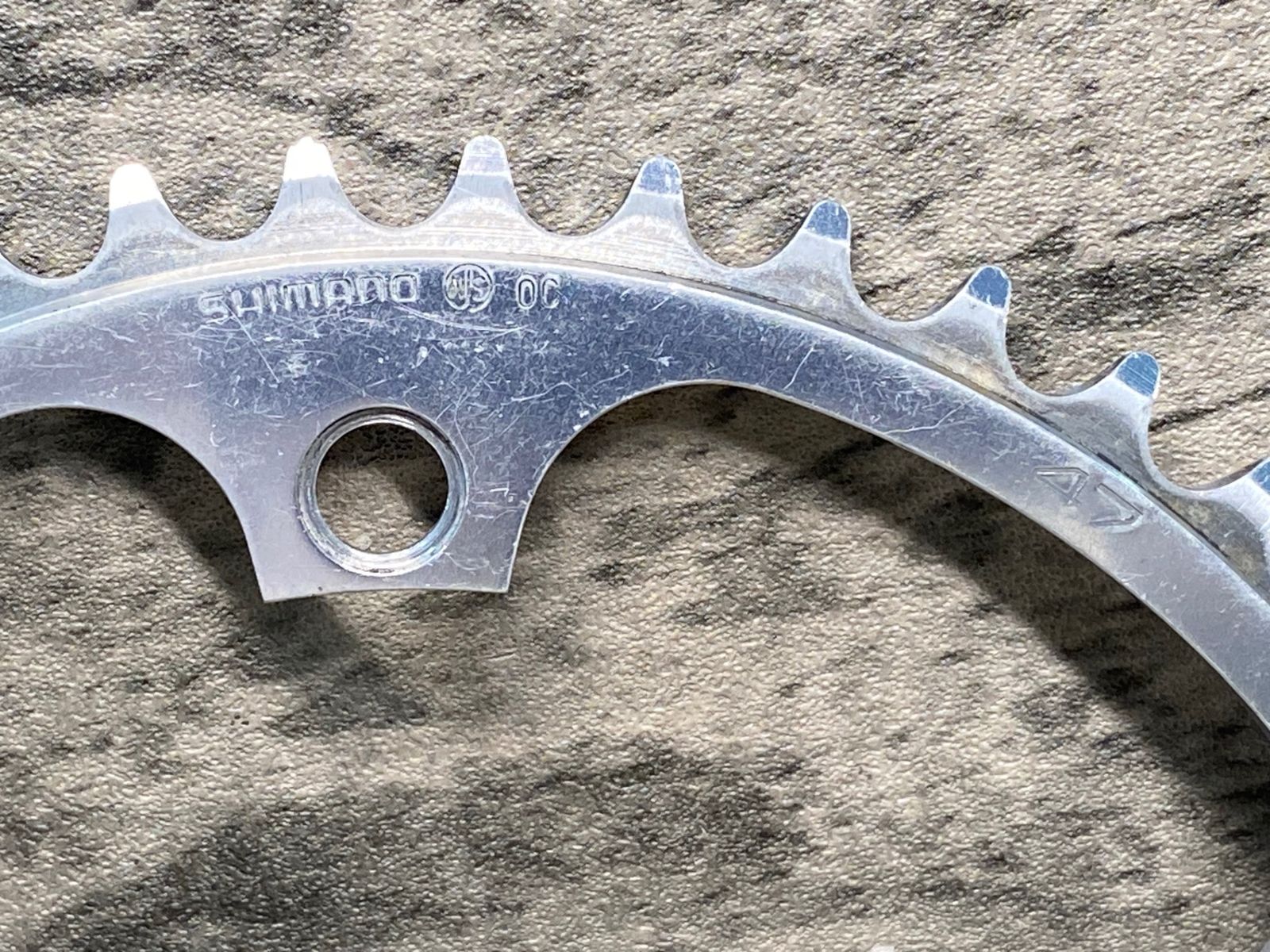 JM571 シマノ SHIMANO チェーンリング 47T 厚歯 njs - メルカリ