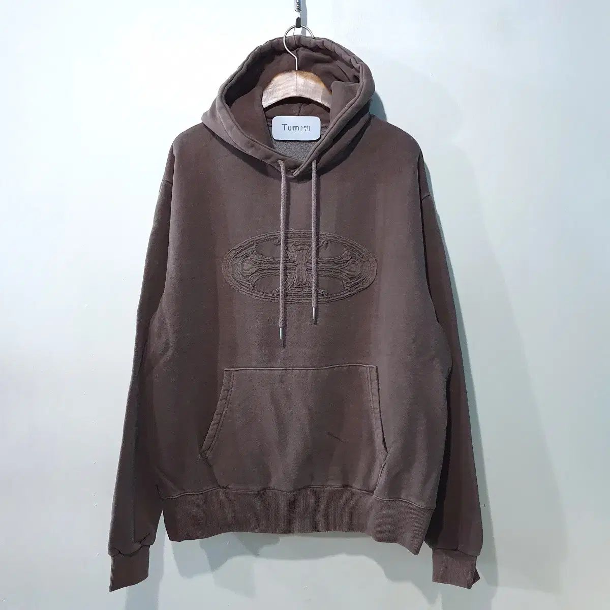 FW新作) リニューアル 十字架 PIGMENT ピグメント 起毛 フードTシャツ 