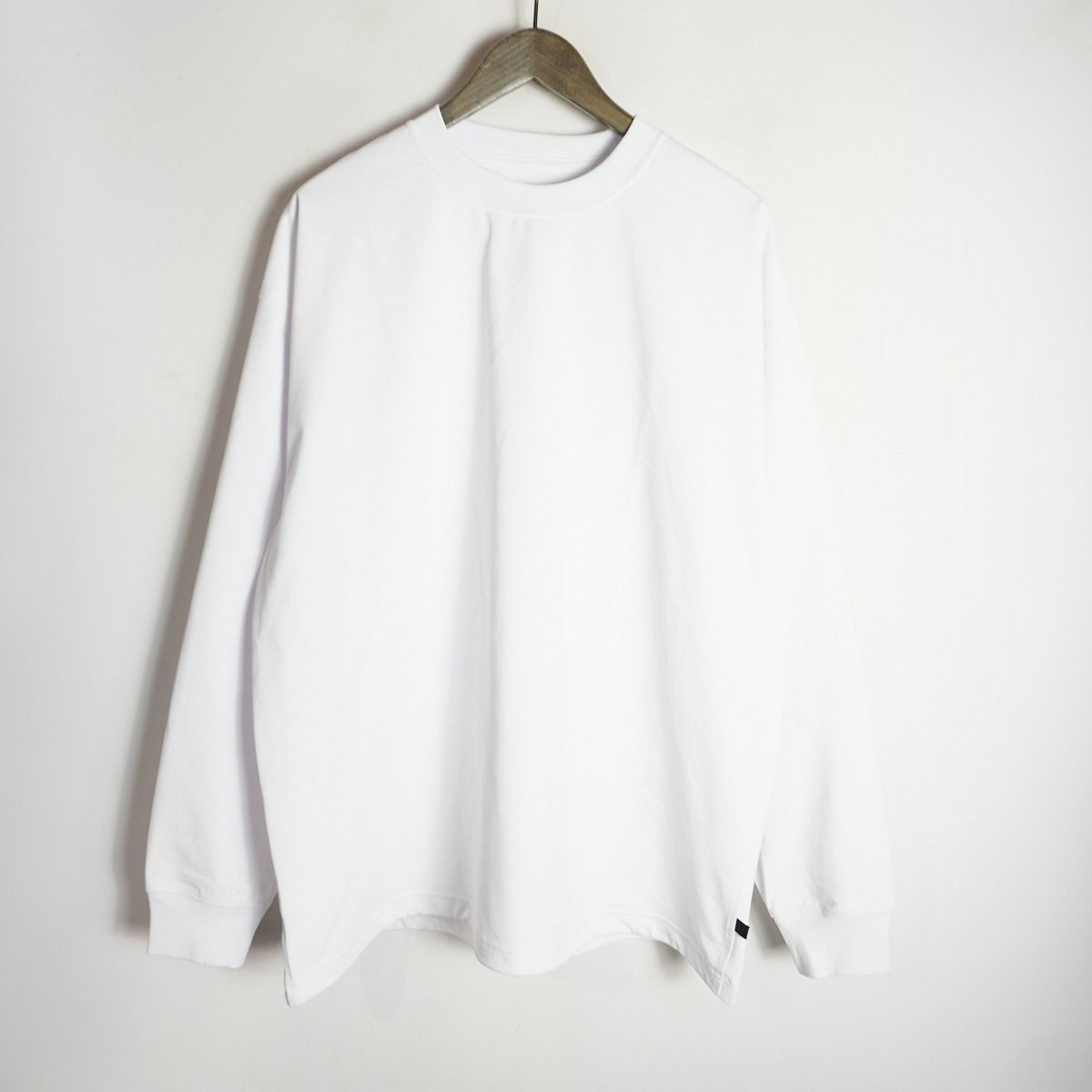 24SS DAIWA PIER39 ダイワ TECH DRAWSTRING L S TEE 長袖 Tシャツ カットソー ロンT BE-40024 サイズL 白 1023P