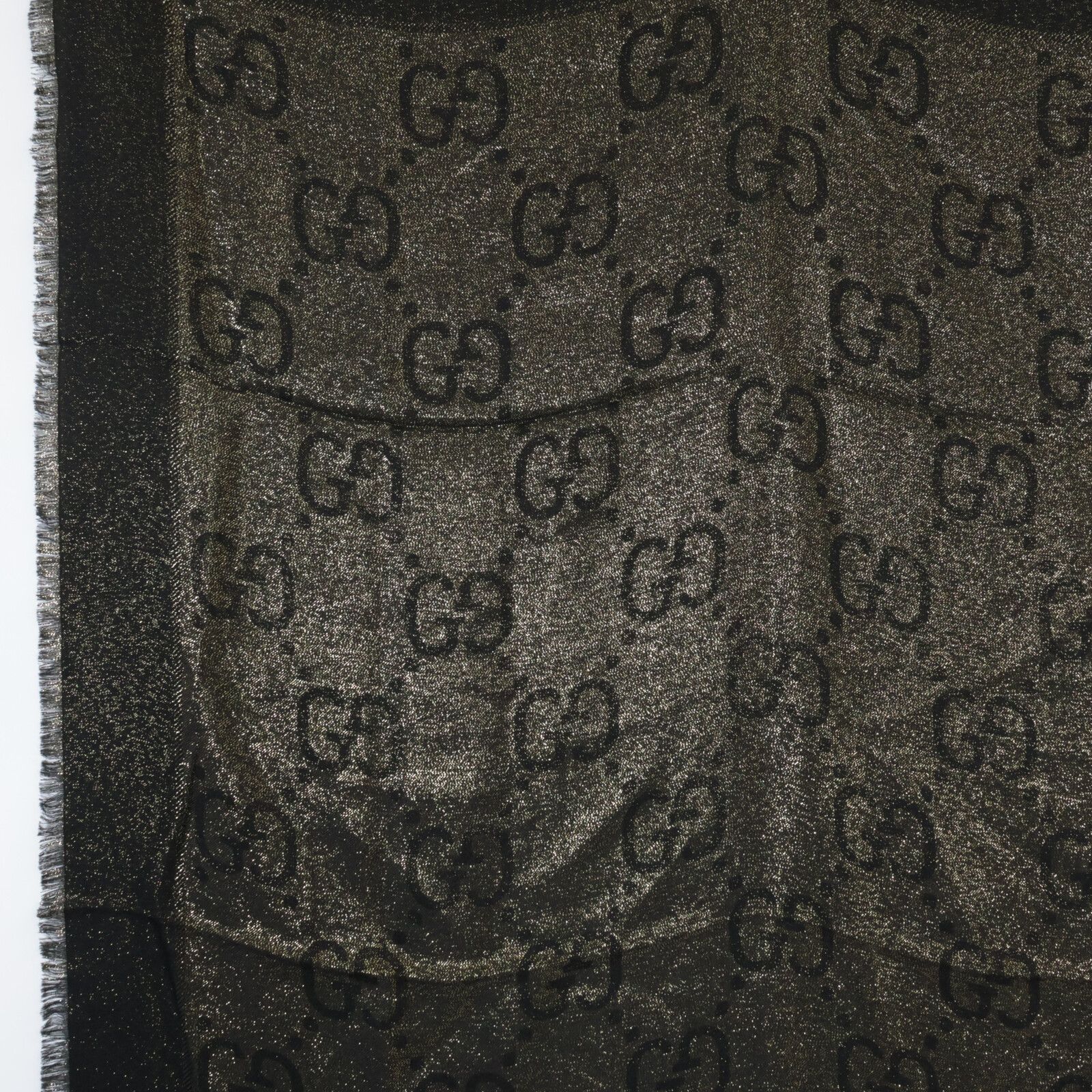  GUCCI グッチ 正規 694839 3 G 720 GGラメ ジャカード ショール 140 X cm ストール ショール 小物