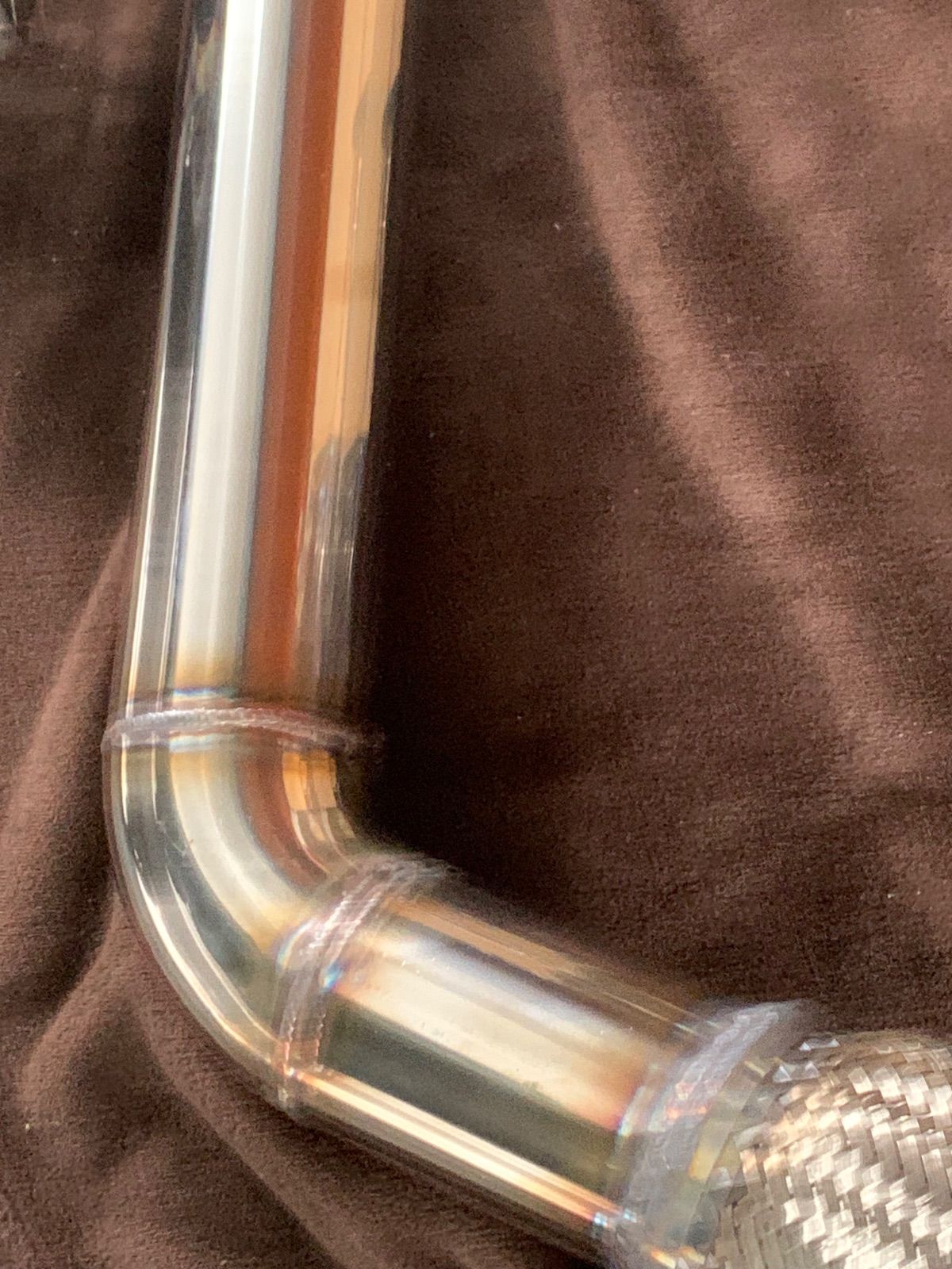 ランクル80ディーゼルターボ フロントパイプ 特注品76.3ミリ必見