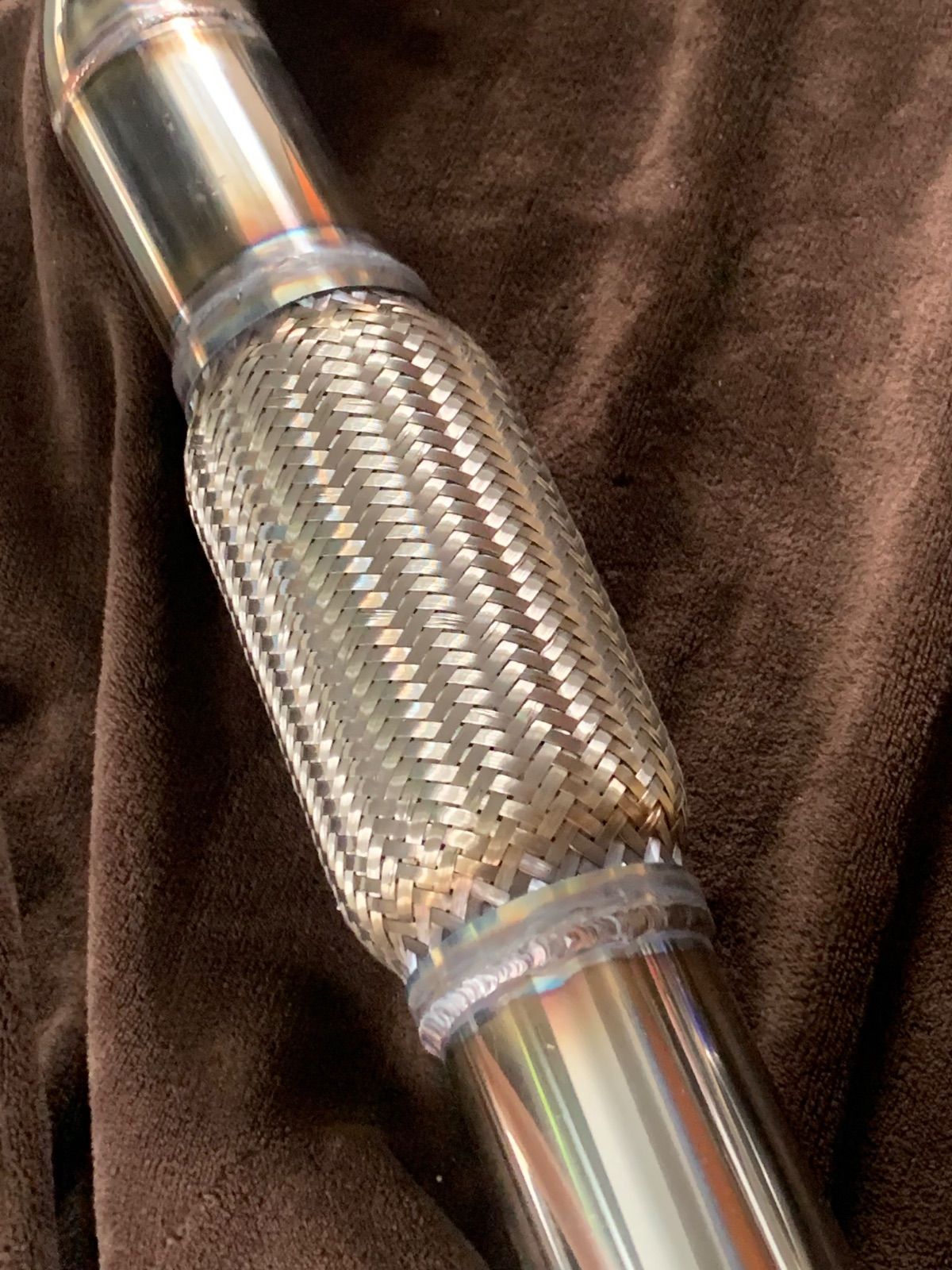 ランドクルーザー 80ディーゼル　特注フロントパイプ ランクル 80 hdj81 ランクル80ディーゼルターボ フロントパイプ 特注品76.3ミリ必見