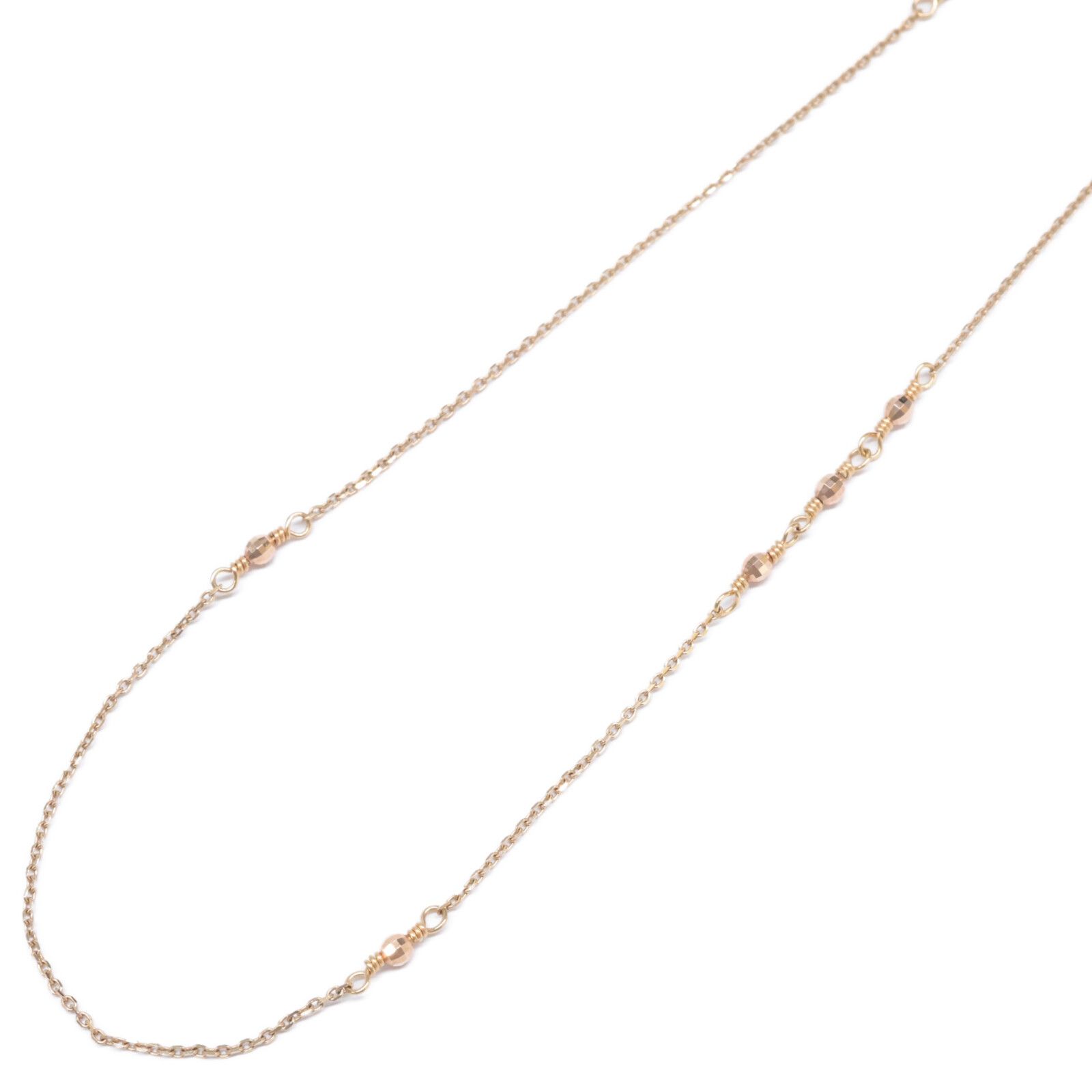 agete アガット K 10 ミラーボール ロング