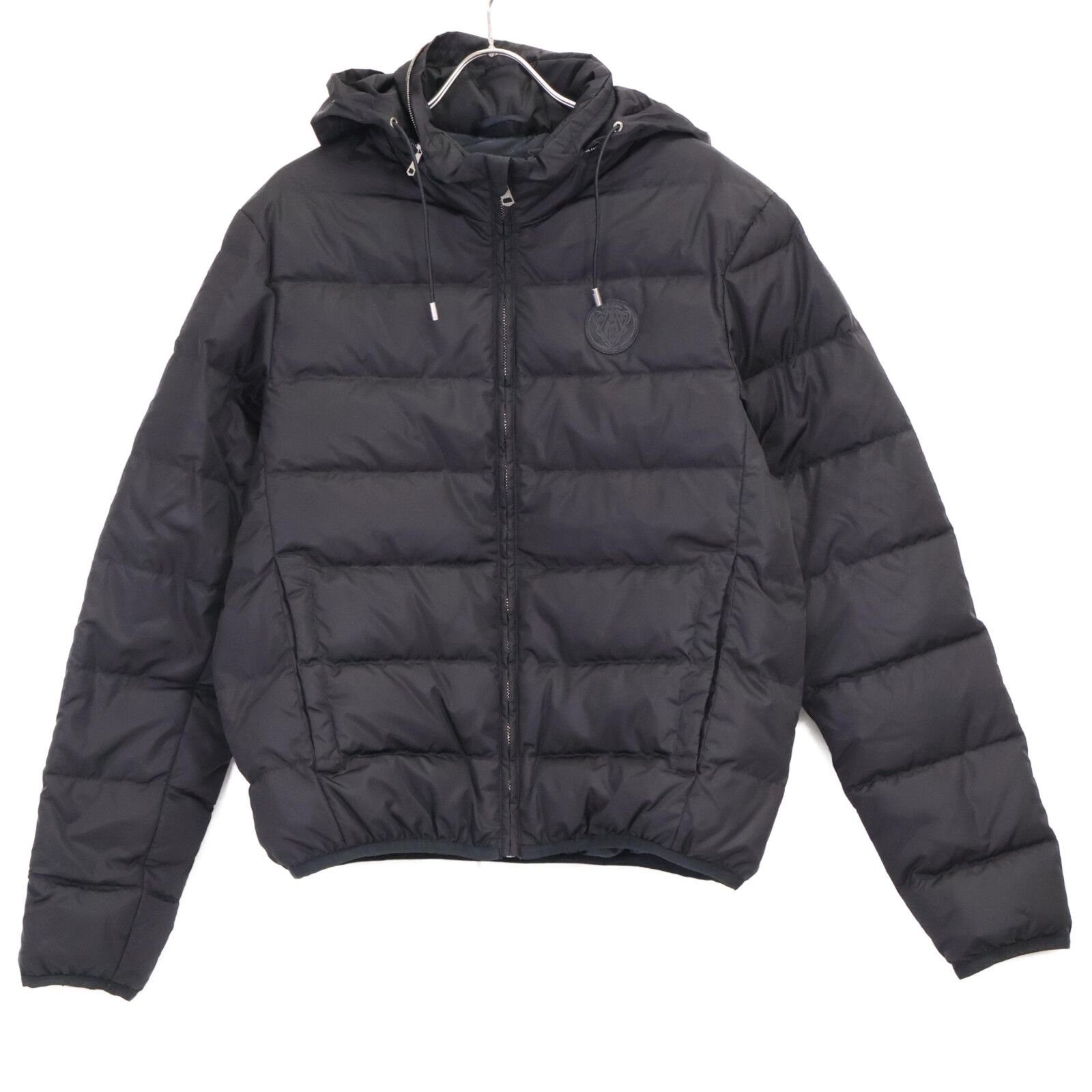 GUCCI グッチ 439366 Z735A ナイロン ヒステリアロゴ GGロゴ ダウンジャケット 48