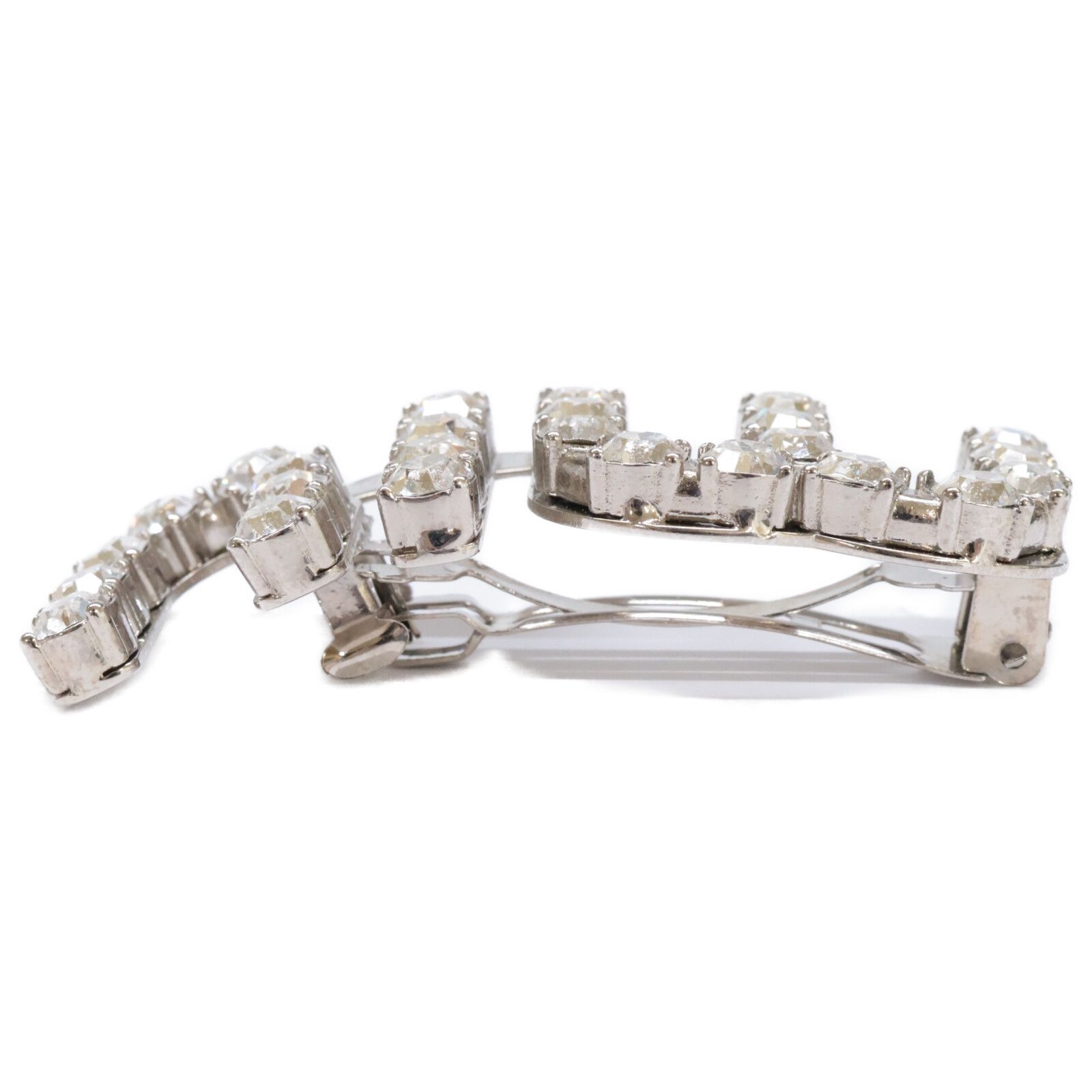  MIUMIU ミュウミュウ 5 JF 082_2 DNC_F 0 OKL クリスタル ヘアクリップ その他 ヘアアクセサリー