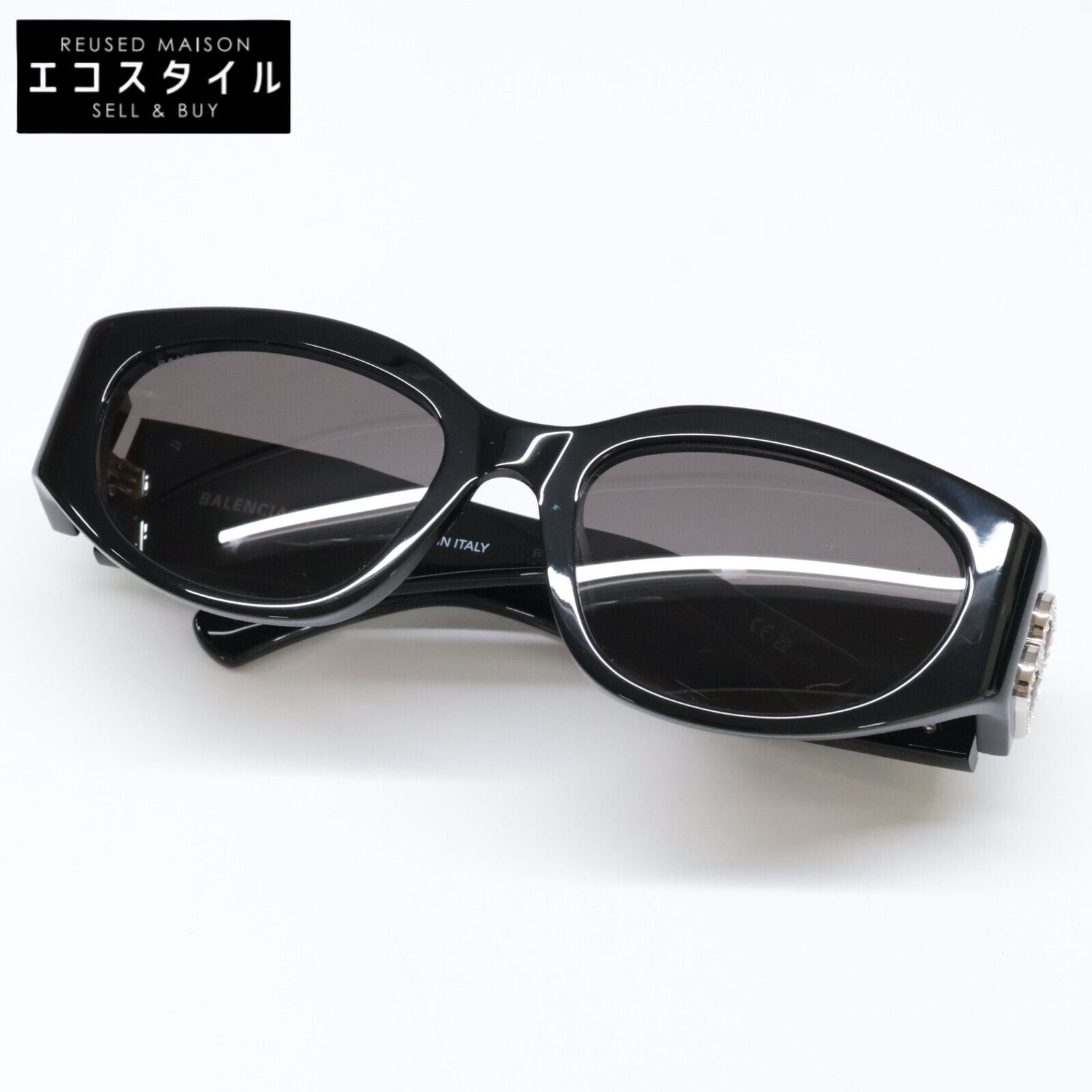 BALENCIAGA バレンシアガ BB0324SK 014 キャットアイ 55 19-125