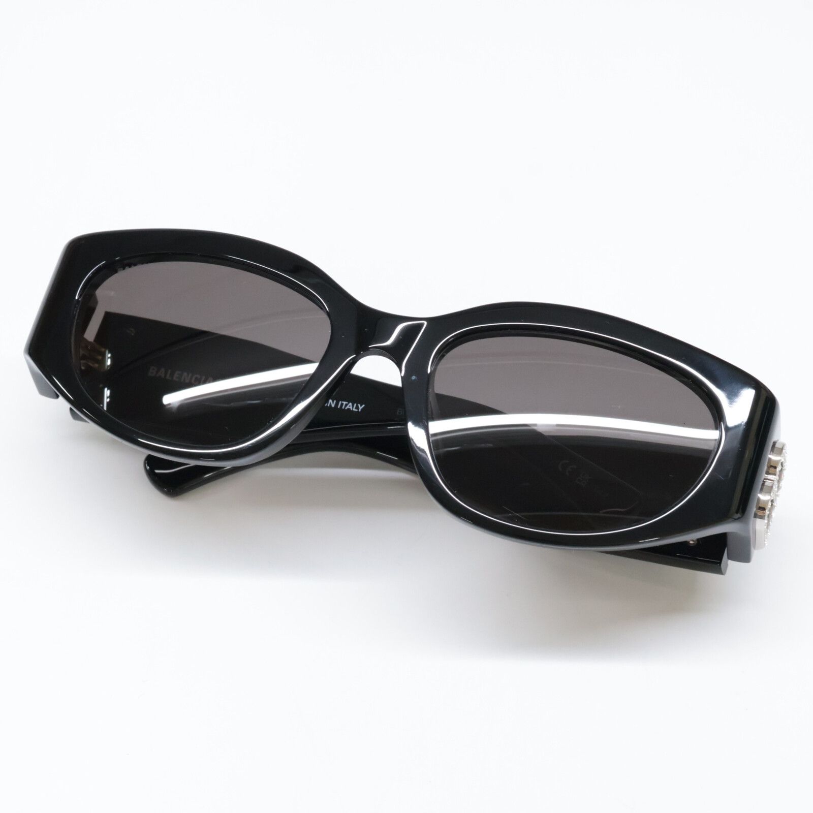 バレンシアガ 014 キャットアイ 55 19-125