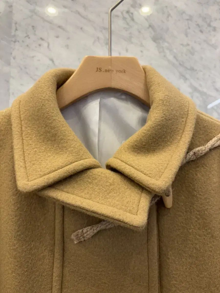 jsNEW YORKスタースタイル 2025 f w KARA カラ POINT ポイントハイネック トグルボタン ウールLongロングコート