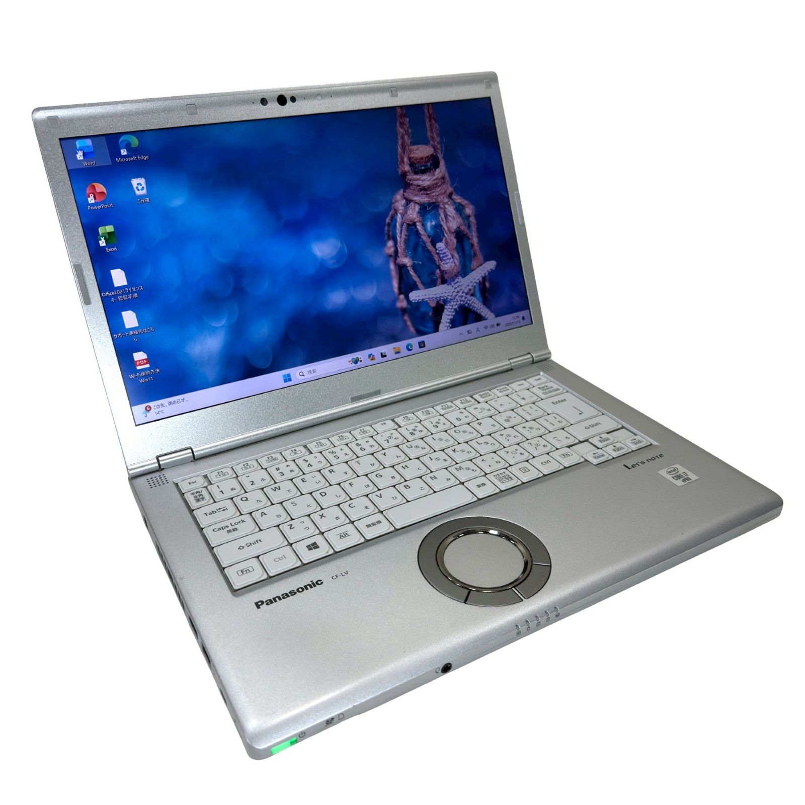 Let’s note CF-LV 9 第10世代Core i 7搭載 14型FHD 超軽量1.17 kg メモリ16 GB バッテリー良好 Windows 11 Office 2021 正規ライセンス 在宅ワーク 即使用可 581