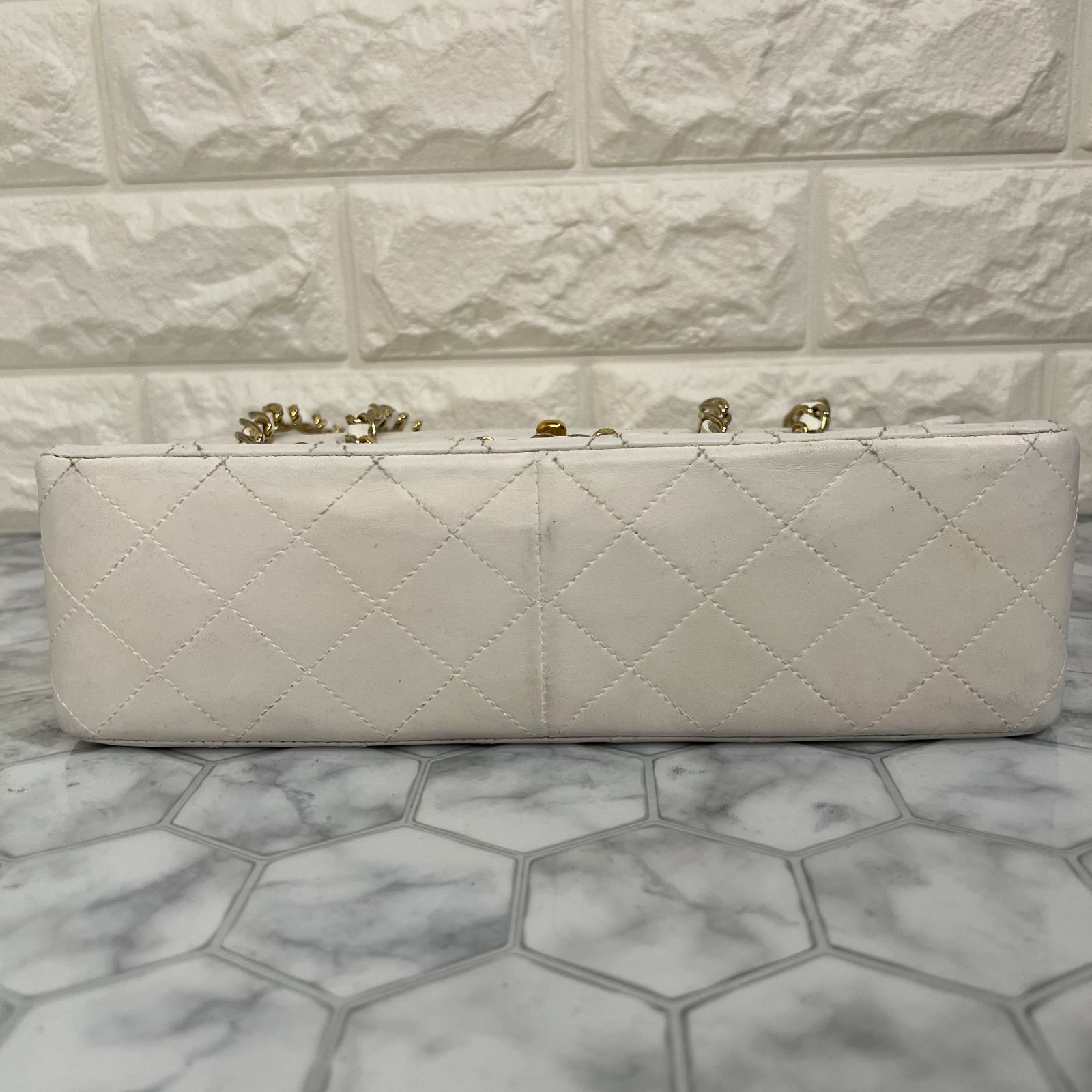 【超美品】 シャネル マトラッセ 25 ダブルフラップ ダブルチェーン #94 超美品】 シャネル マトラッセ 25 ダブルフラップ ダブルチェーン #94