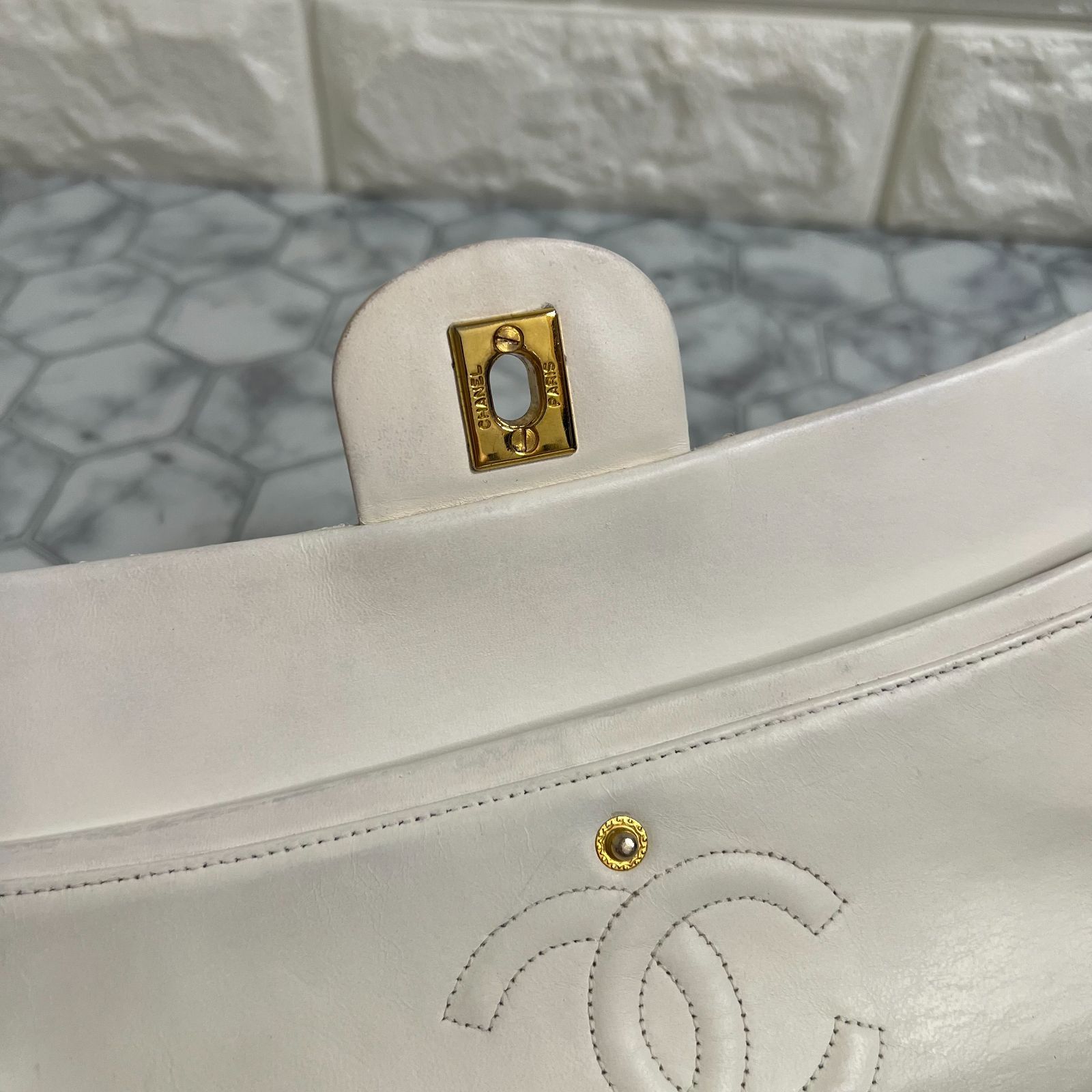 超美品】 シャネル マトラッセ 25 ダブルフラップ ダブルチェーン #94