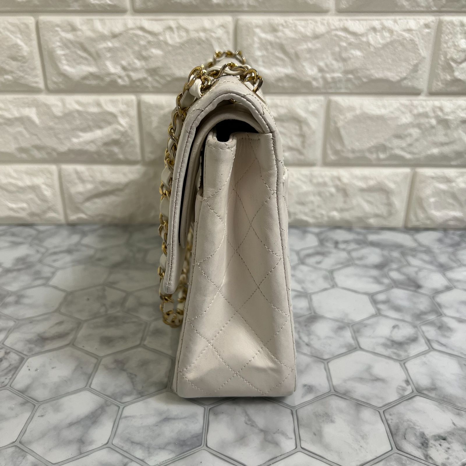 超美品】 シャネル マトラッセ 25 ダブルフラップ ダブルチェーン #94