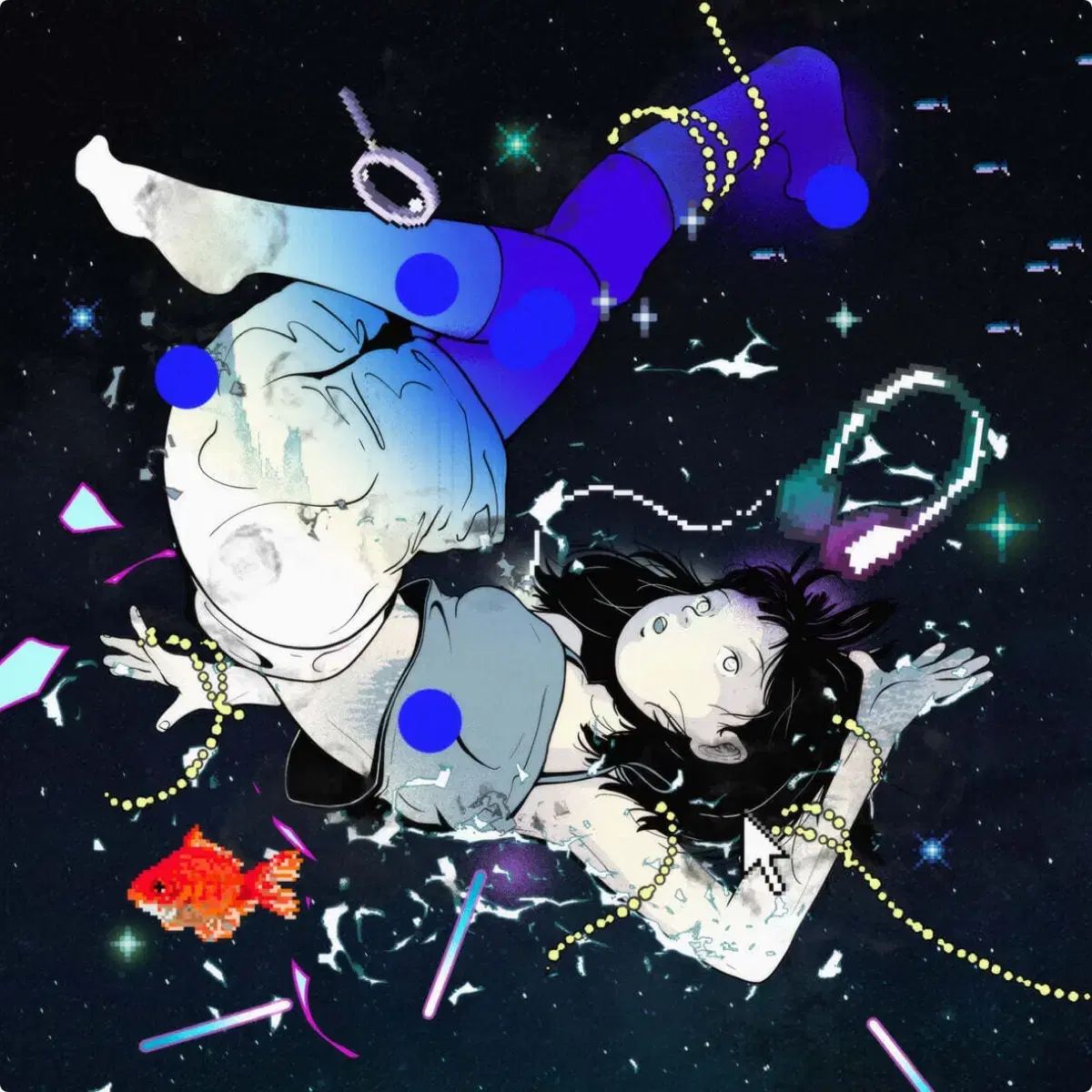 漢路へ 異常飛行 LP ブルーマーベル バン