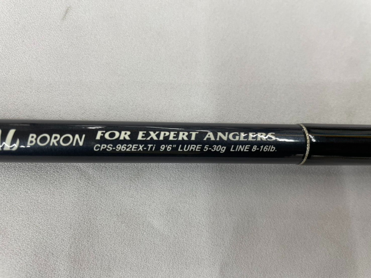 ufmウエダ プラッギング ボロン CPS-962EX-Ti シーバスロッド フラットフィッシュロッド サーフロッド UFM UEDA PLUGGING SPECIAL BORON 西村雅裕 M-Nコーポレーション 07