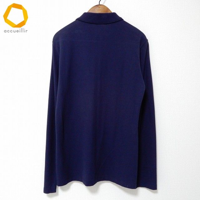 anc ラコステ LACOSTE 長袖 ポロシャツ 40 紺 レディース 950457