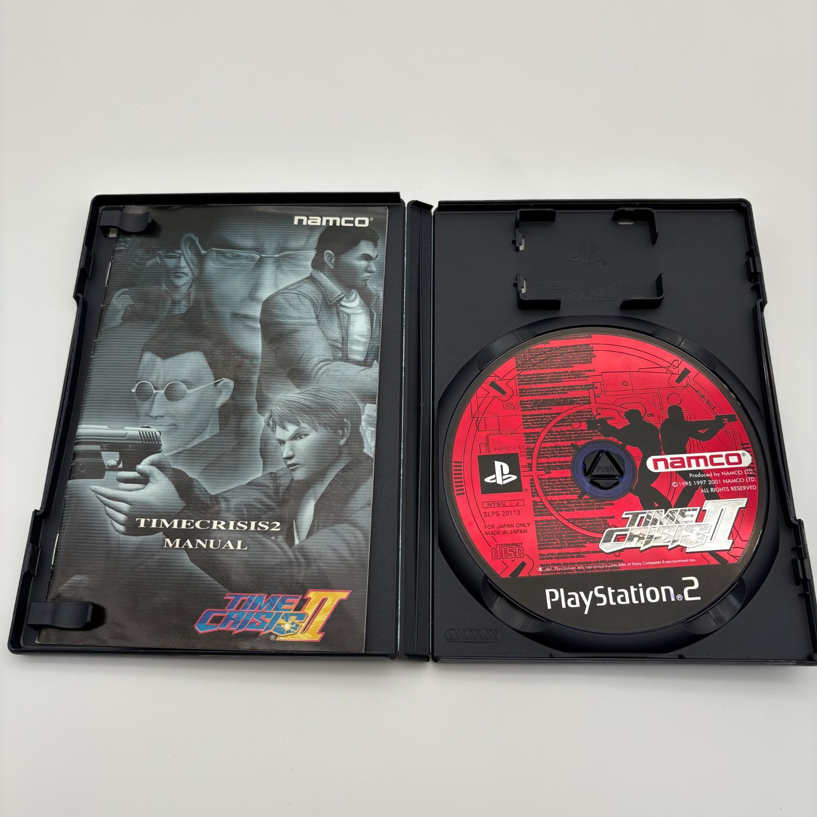 PS2 タイムクライシス2 プレステ2 ゲームソフト 動作確認済 [中古