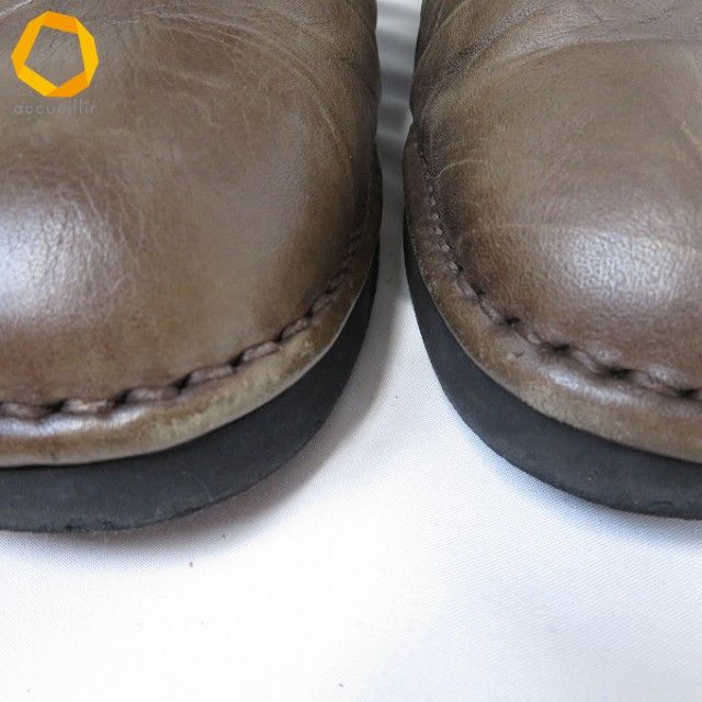 #ws ジウ 慈雨 センソユニコ SENSOUNICO ショート ブーツ こげ茶 レザー 皮革 パッチワーク ボア 日本製 レディース [958414] k01