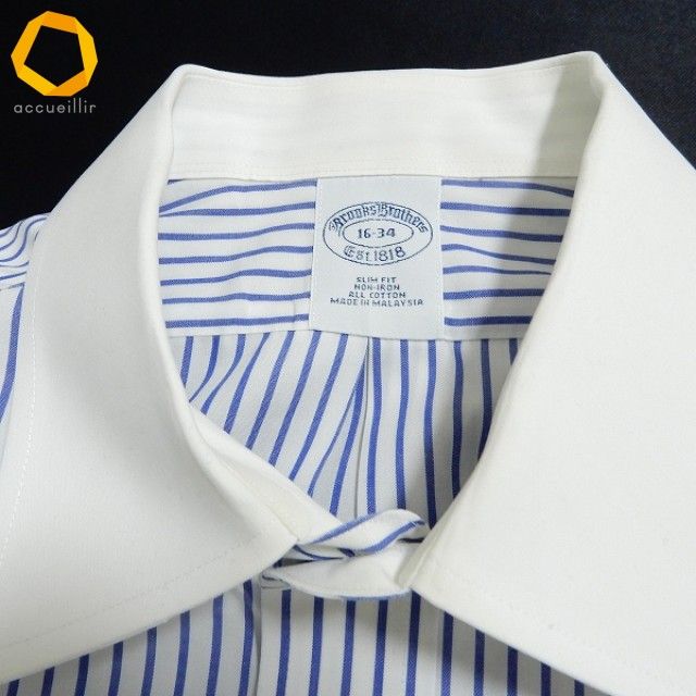 anc ブルックスブラザーズ BrooksBrothers 長袖シャツ ワイシャツ 16