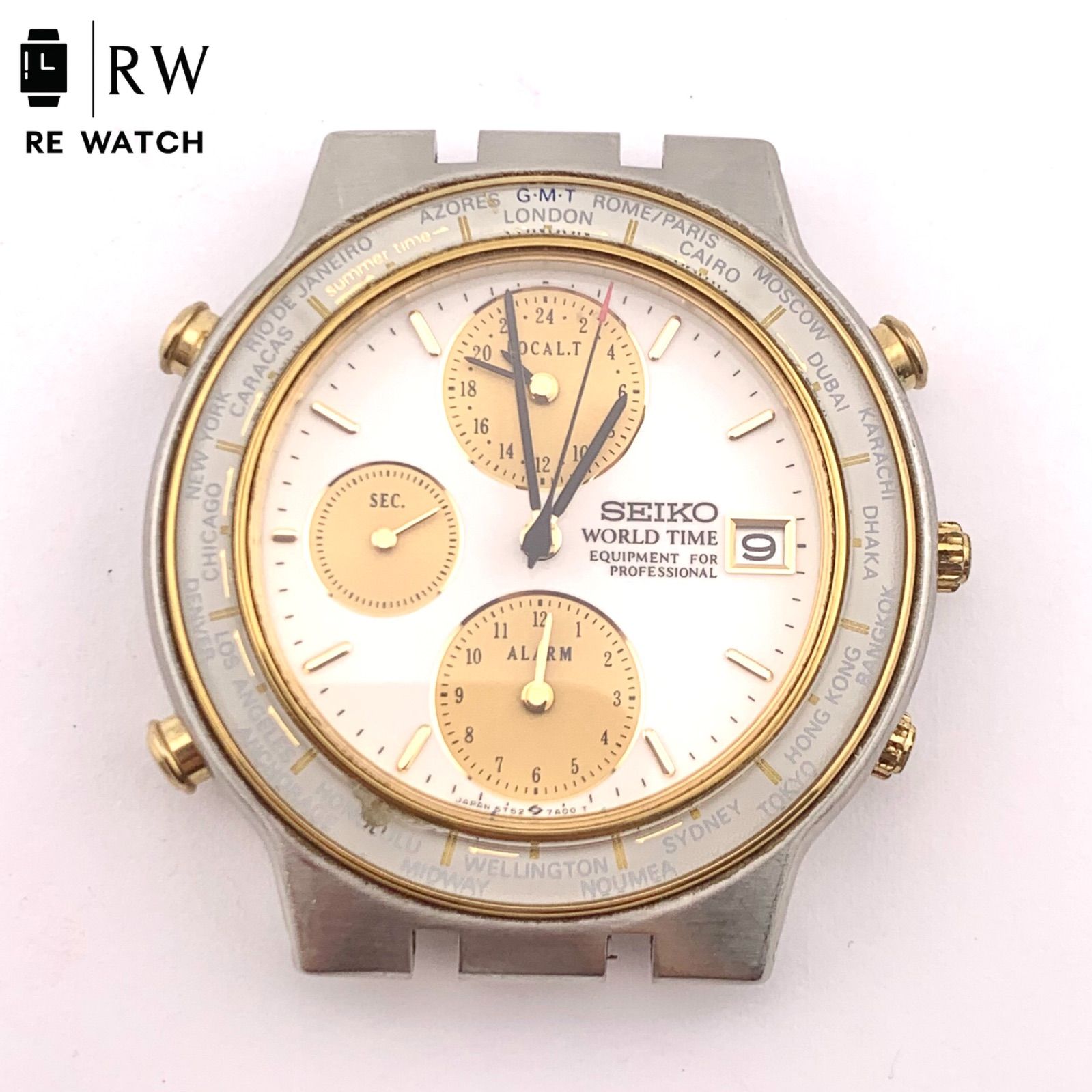 ジャンク】SEIKO 5T52-7A00 ワールドタイム - メルカリ
