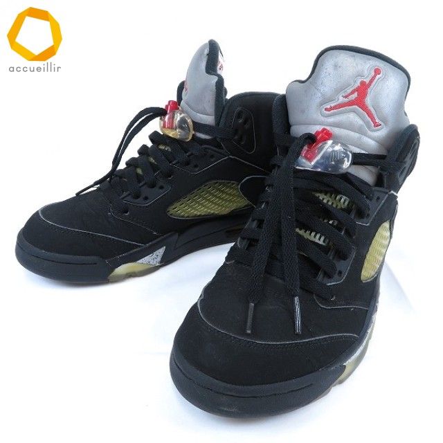 axs ナイキ NIKE スニーカー 25.5cm 7.5 黒 エアジョーダン AIR JORDAN 