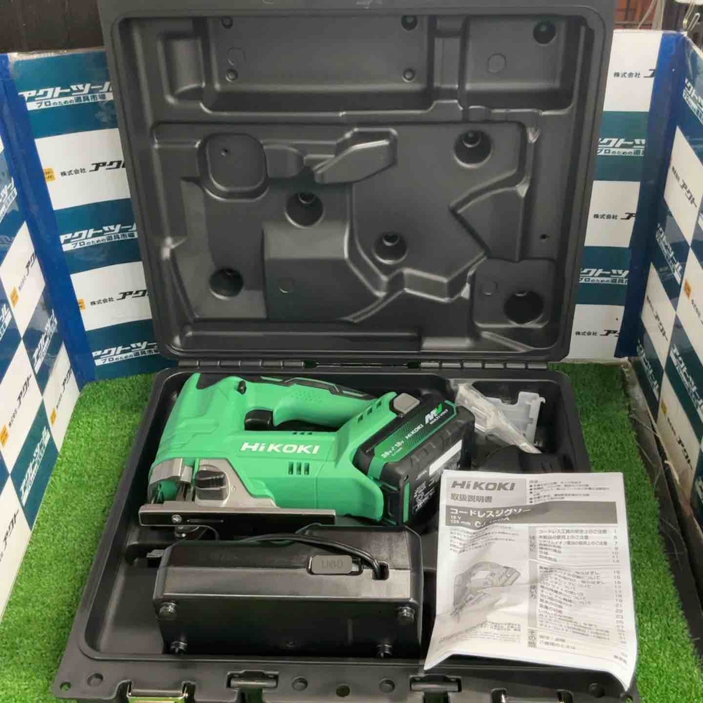 HiKOKI ハイコーキ 18V 充電式 ジグソー 蓄電池 充電器付 CJ18DA XPZ 草加店