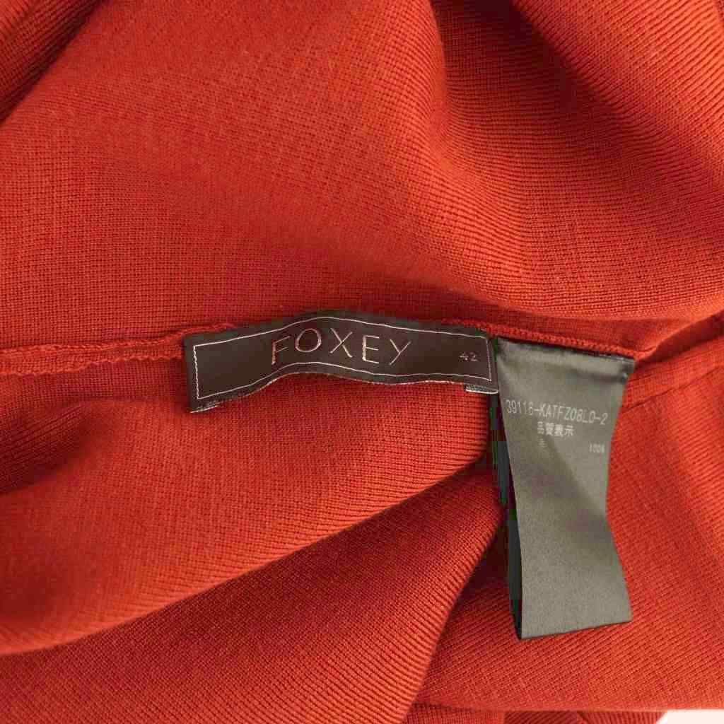 フォクシー FOXEY Grace Turtle タートルニット カットソー 長袖
