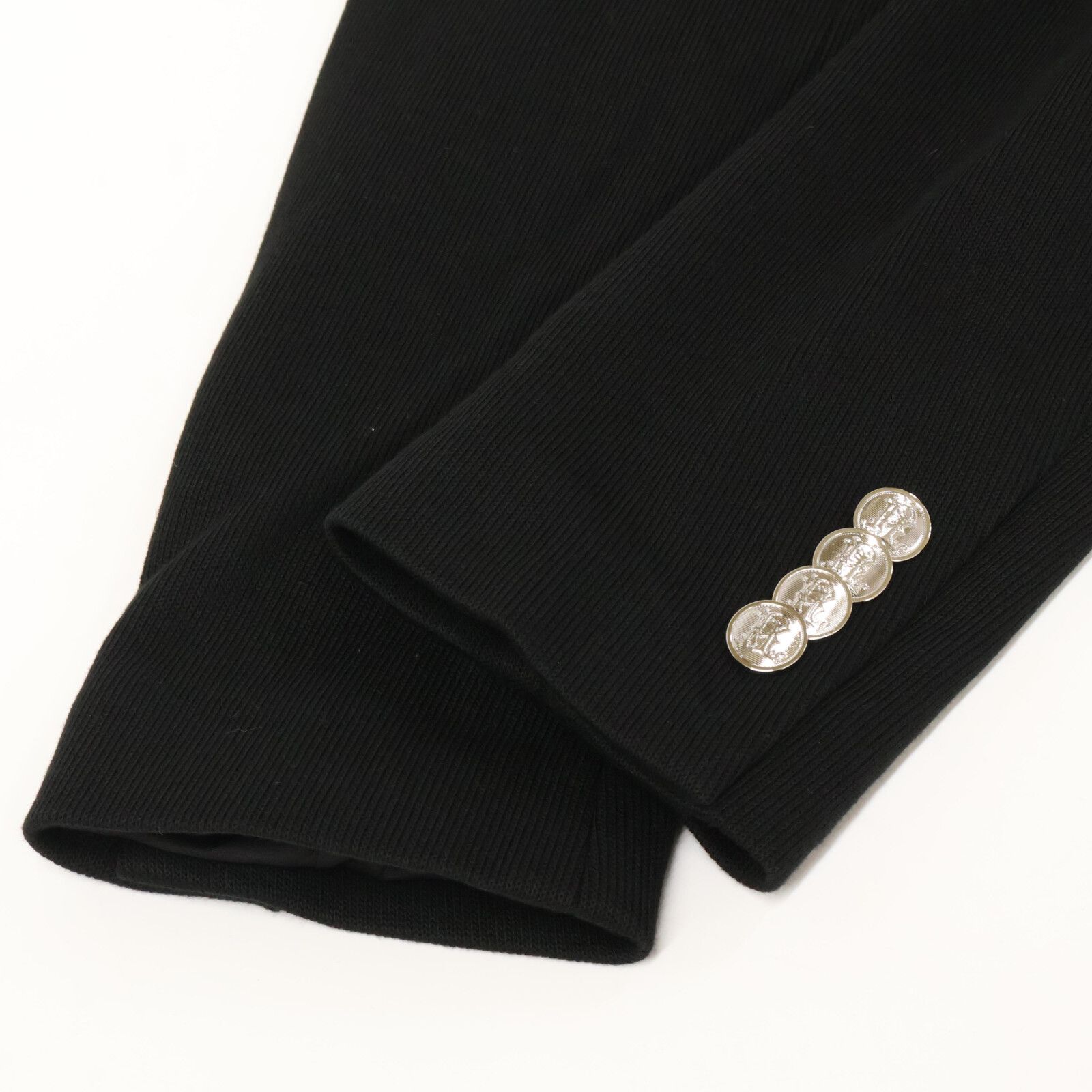 PoloSportRalphLauren ポロスポーツラルフローレン ﾌﾞﾗｯｸ 刺繍ﾛｺﾞ 銀