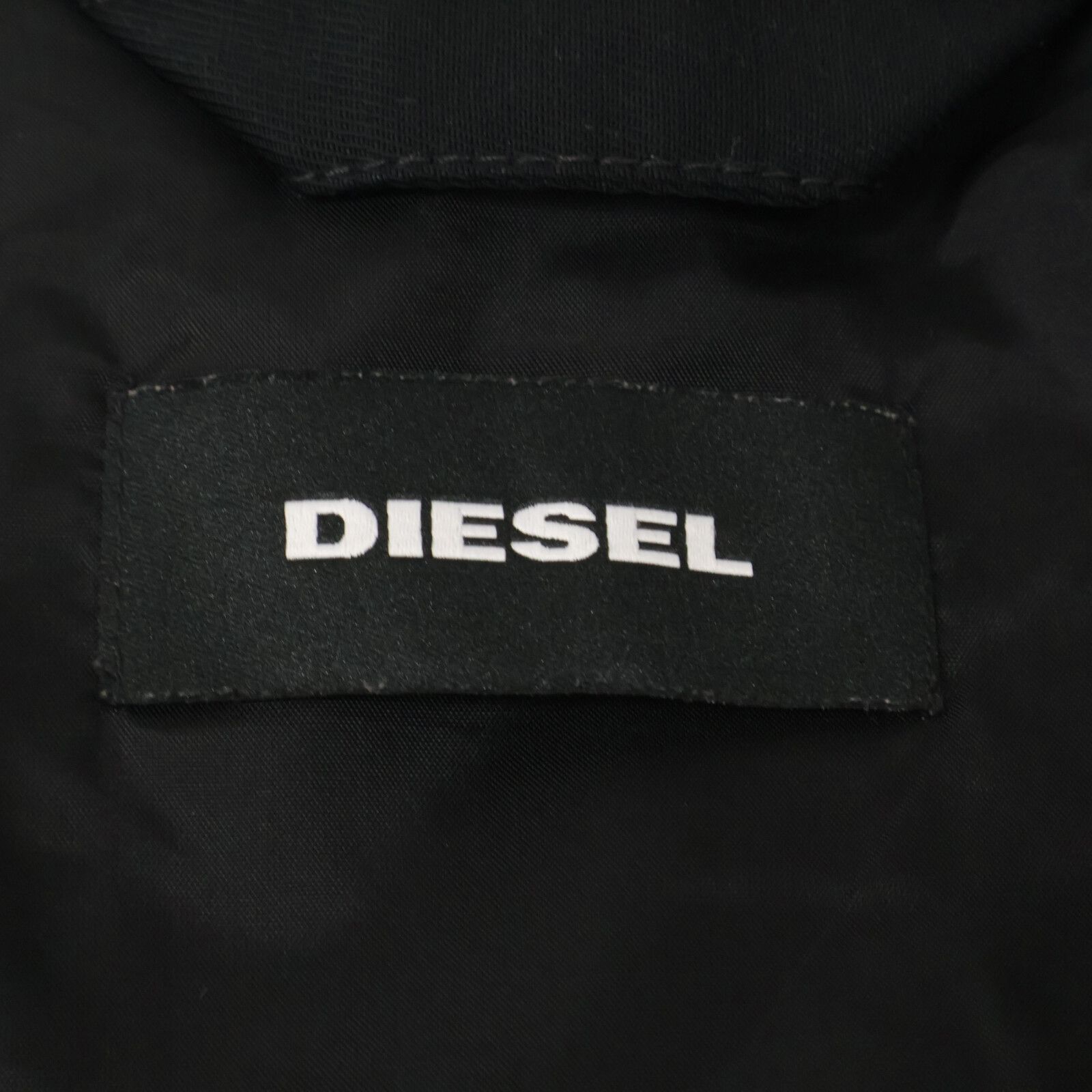 DIESEL ディーゼル 地面師 池田ｴﾗｲｻﾞ着用ﾓﾃﾞﾙ ﾌﾞﾗｯｸ ﾗｲﾀﾞｰｽｼﾞｬｹｯﾄ S