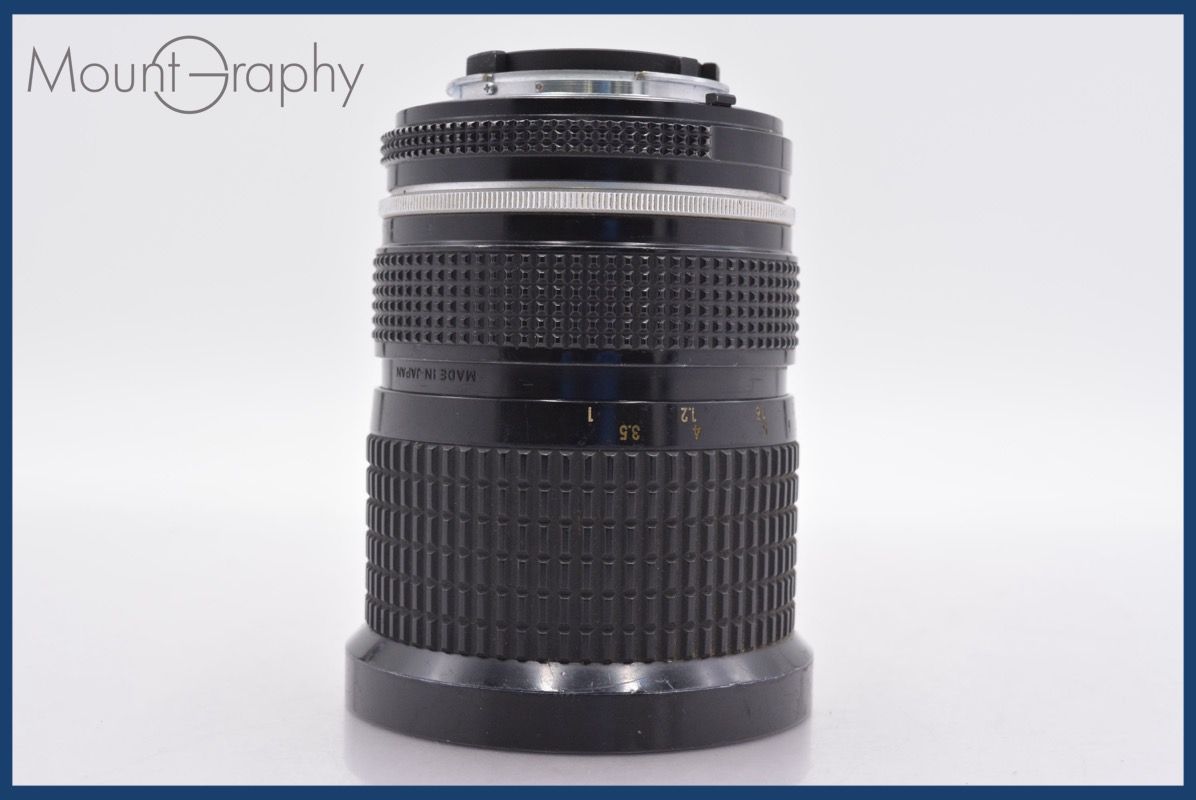 実用 ニコン Nikon Zoom-NIKKOR 35-70mm F3.5 Ai 前後キャップ-レンズフィルター付 同梱可 am1376