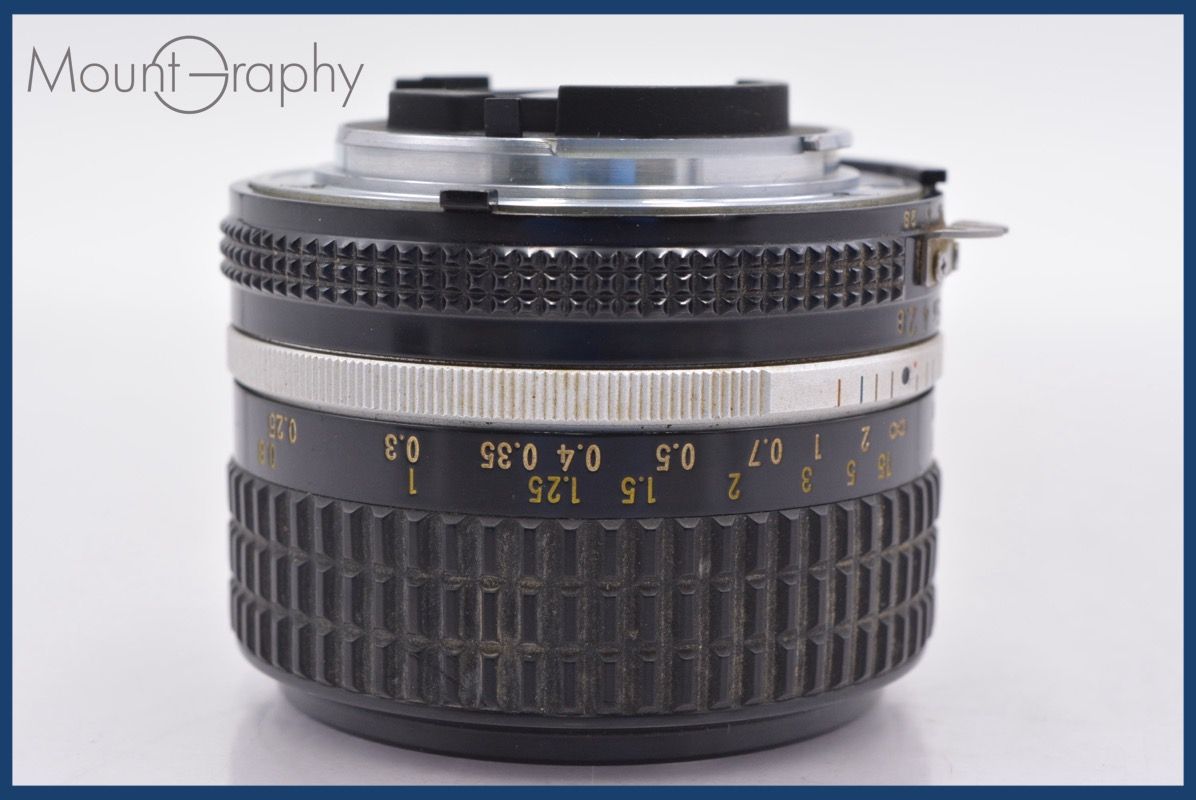 ニコン Nikon NIKKOR 28mm F2.8 Ai-S 前後キャップ-レンズフィルター付 同梱可 am1384