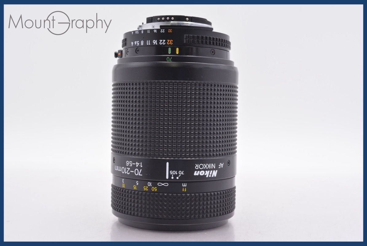 上 ニコン Nikon AF NIKKOR 70-210mm F4-5.6 前後キャップ-レンズフィルター付 完動 同梱可 am1390 WWW_SMP1DAWEKUDUS_SCH_ID