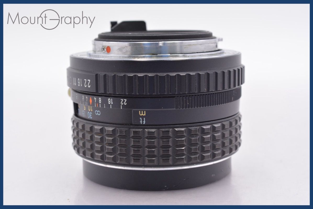 実用 ペンタックス PENTAX SMC PENTAX 50mm F1.4 前後キャップ付 同梱可 am1396