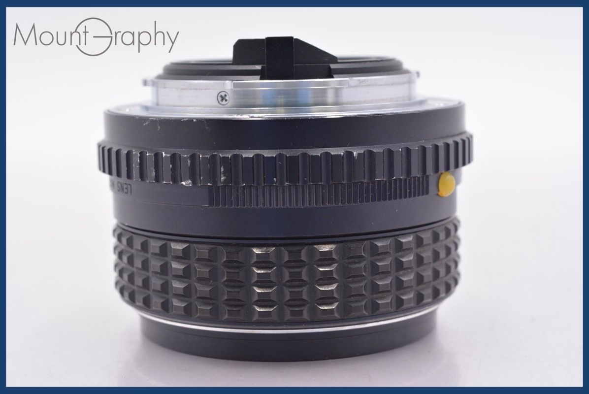 ペンタックス PENTAX SMC PENTAX-M 50mm F1.4 前後キャップ-レンズフィルター付 完動 同梱可 am1399