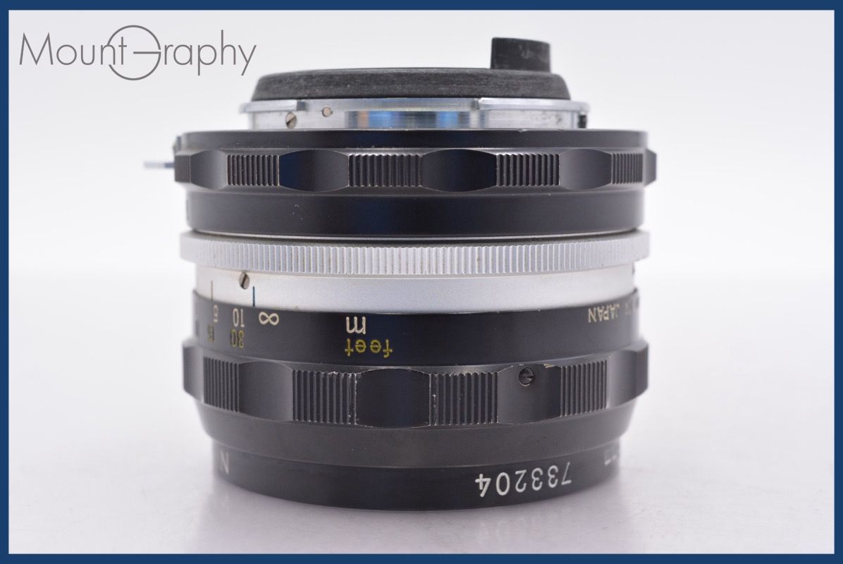 ニコン Nikon NIKKOR-H Auto 28mm F3.5 非Ai 前後キャップ-レンズフィルター付 完動 同梱可 am1413 ANARI_COM_TR