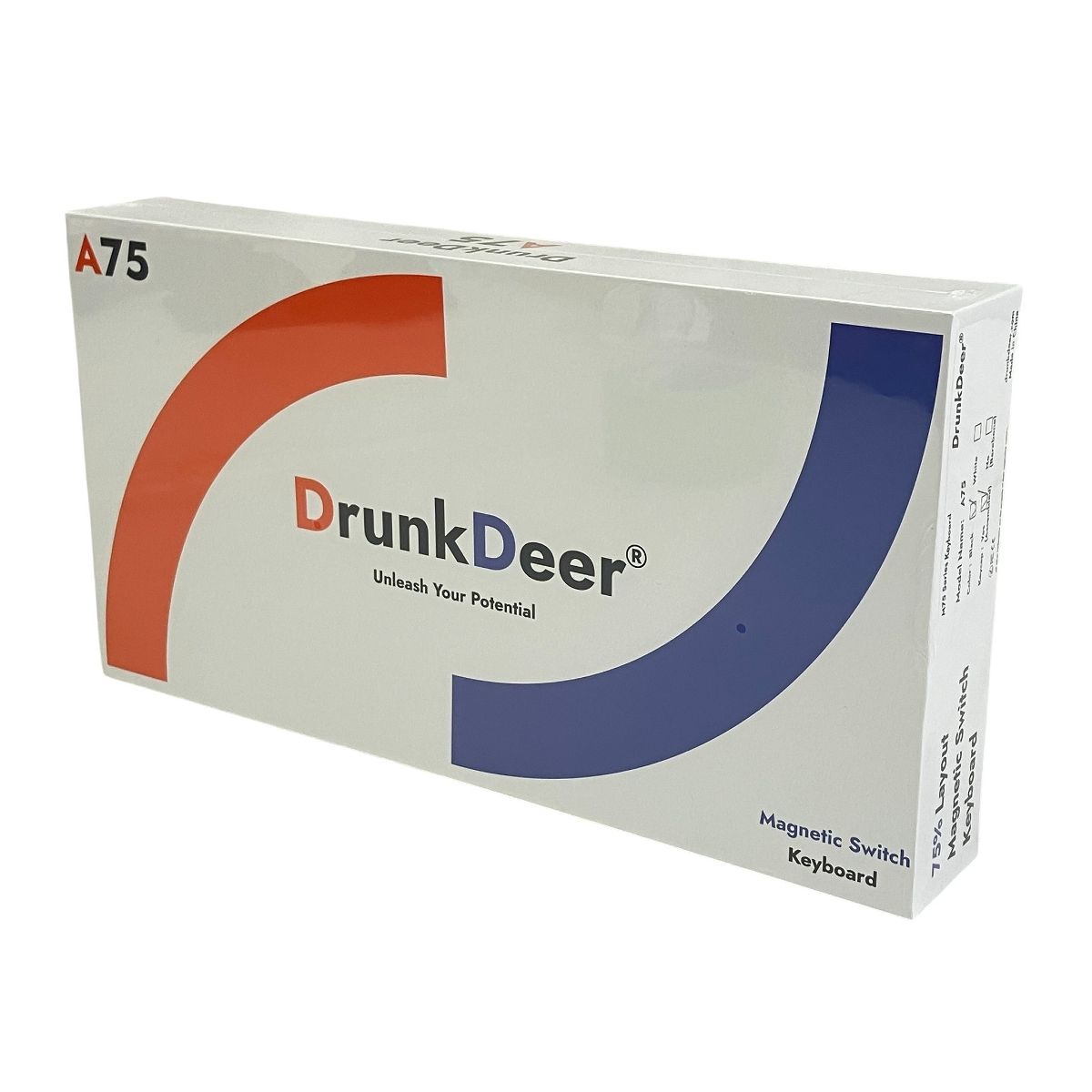 Drunkdeer A75 ラピッドトリガー搭載 75 レイアウト ゲーミングキーボード マグネティックスイッチ T10560263
