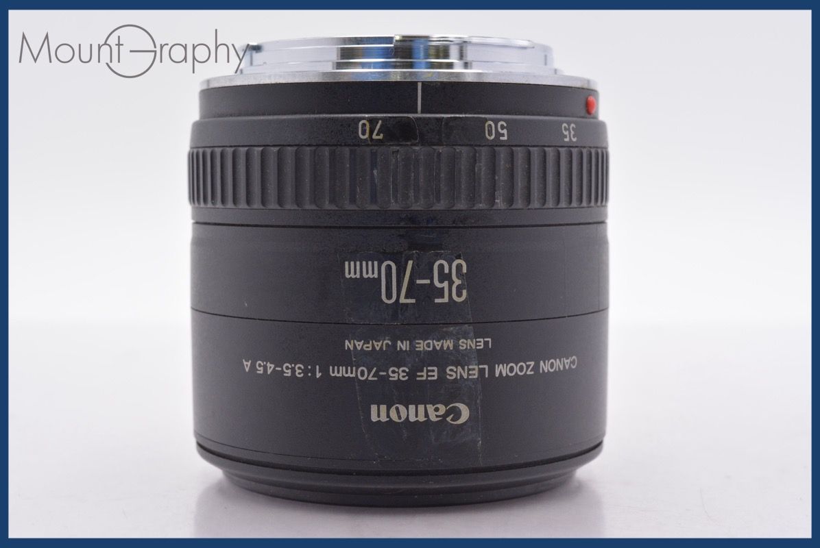 キヤノン Canon EF 35-70mm F3.5-4.5 A 前後キャップ付 完動 同梱可 am1421