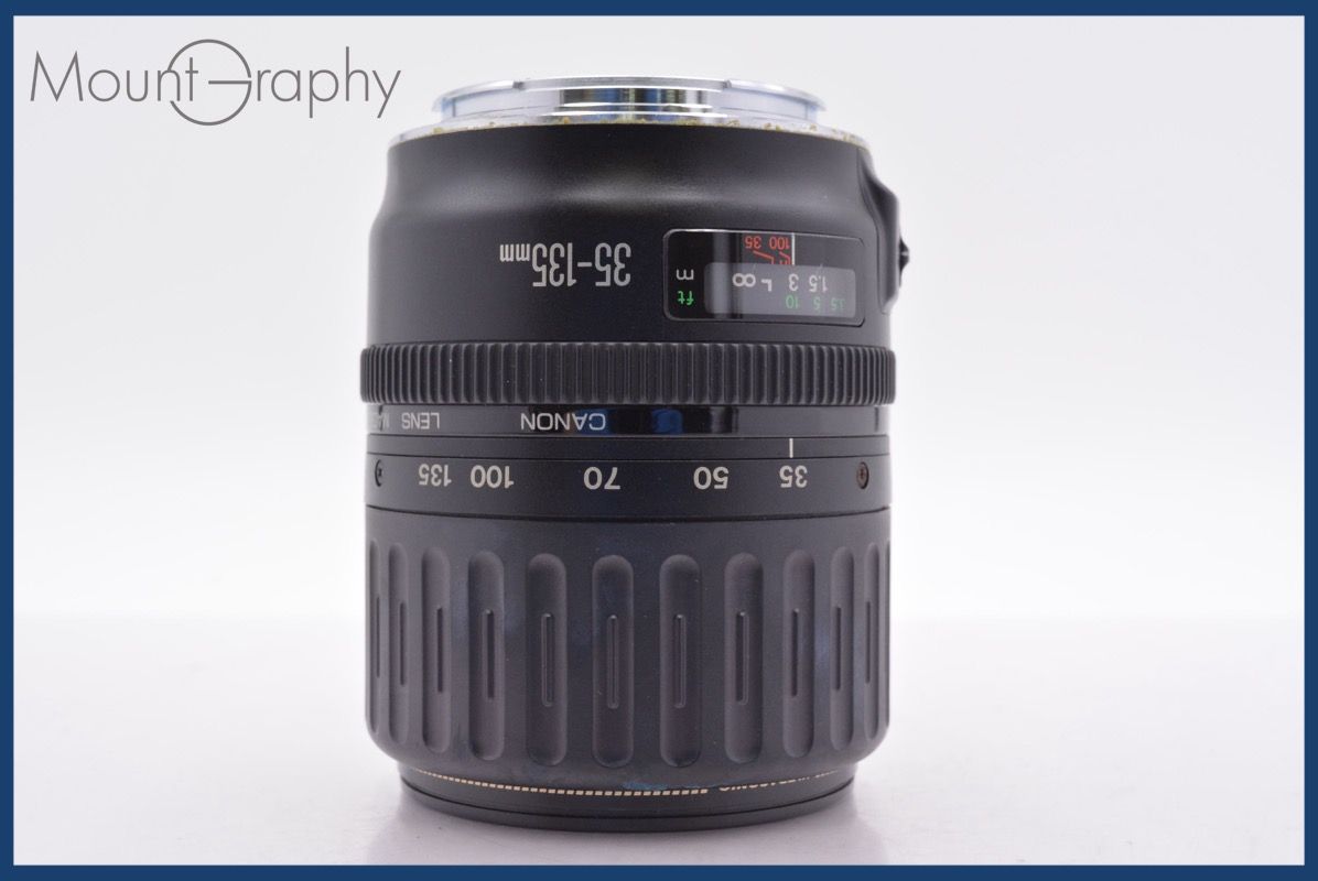 上 キヤノン Canon EF 35-135mm F4-5.6 USM 前後キャップ-レンズフィルター付 完動 同梱可 am1436