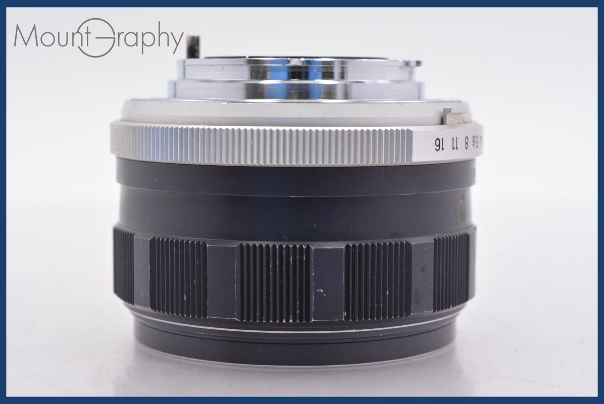 ☆極上美品☆ ミノルタ MINOLTA MC ROKKOR-PF 58mm F1.4 前後キャップ